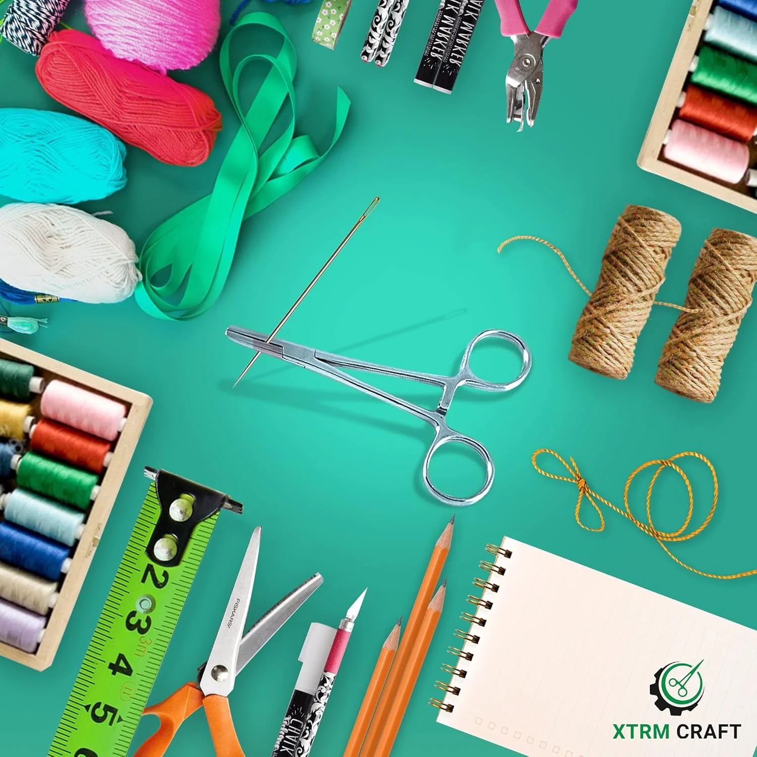 هموستات صاف XTRM CRAFT استیل ضد زنگ - گیره های انبر قفلی چند منظوره - هموستات ایده آل برای پرستاران، انبر ماهیگیری، صنایع دستی و سرگرمی، صاف 7 اینچ هموستات صاف XTRM CRAFT استیل ضد زنگ - گیره های انبر قفلی چند منظوره - هموستات ایده آل برای پرستاران، انبر ماهیگیری، صنایع دستی و سرگرمی، صاف 7 اینچ