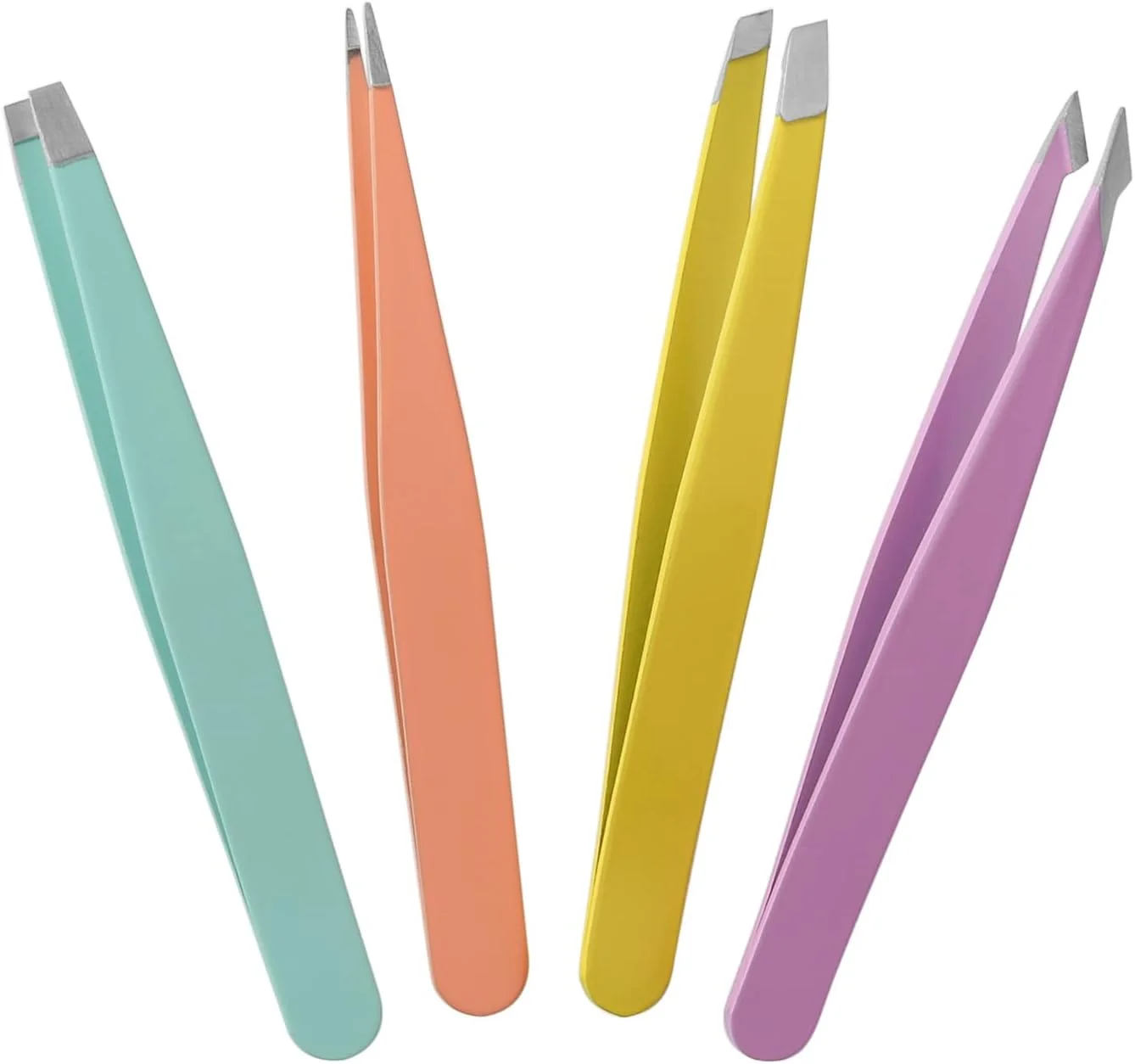 LUCKNIGHT Precision Tweezers, 4Pcs Industrial Tweezers, Stainless Steel Pointed Tweezers for Craft, Electronics, Soldering, Medical and Experimental Work, Jewelry-Making LUCKNIGHT Precision Tweezers, 4Pcs Industrial Tweezers, Stainless Steel Pointed Tweezers for Craft, Electronics, Soldering, Medical and Experimental Work, Jewelry-Making