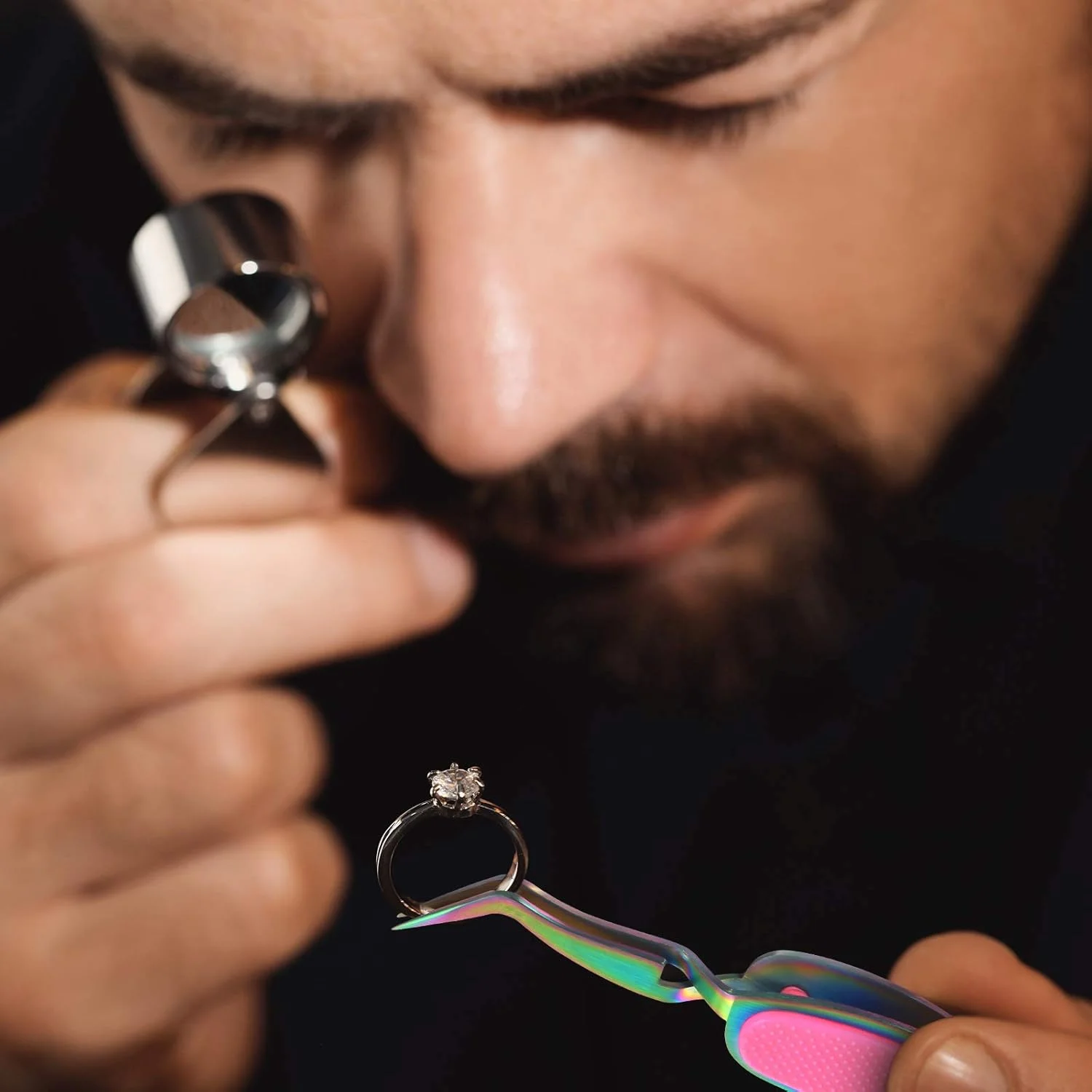 ست 3 عددی موچین های قفل شونده منحنی نوک تیز مناسب کارهای ظریف (رنگین کمانی و صورتی، نقره ای و صورتی، مشکی و آبی) ست 3 عددی موچین های قفل شونده منحنی نوک تیز مناسب کارهای ظریف (رنگین کمانی و صورتی، نقره ای و صورتی، مشکی و آبی)