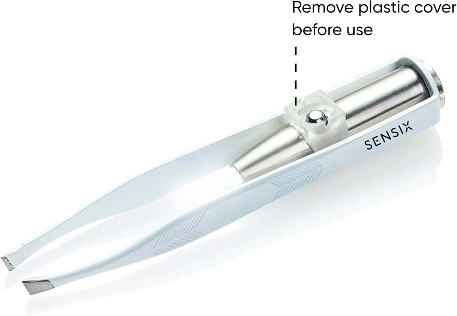 موچین چراغ دار Sensica - موچین نوک کج استیل ضد زنگ دقیق و حرفه ای برای نظافت روزانه ابرو، موهای بینی، لب بالا و موارد دیگر - کاملاً تراز شده برای استفاده آسان و دقیق موچین چراغ دار Sensica - موچین نوک کج استیل ضد زنگ دقیق و حرفه ای برای نظافت روزانه ابرو، موهای بینی، لب بالا و موارد دیگر - کاملاً تراز شده برای استفاده آسان و دقیق
