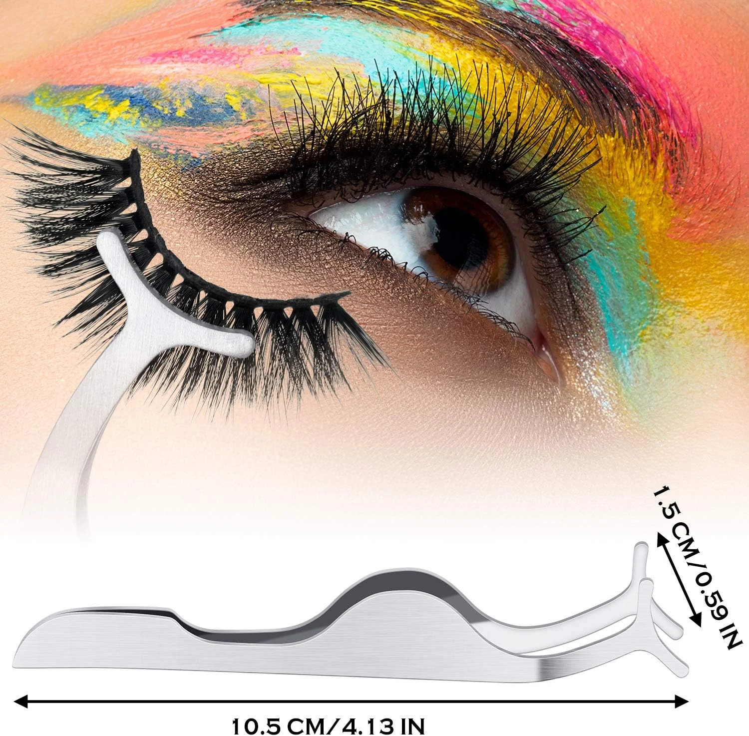 ست 24 عددی ابزار نصب مژه مصنوعی، موچین استیل اکستنشن مژه، گیره جدا کننده مژه، انبرک کمکی مژه برای آرایش بانوان و دختران (رنگ نقره ای) ست 24 عددی ابزار نصب مژه مصنوعی، موچین استیل اکستنشن مژه، گیره جدا کننده مژه، انبرک کمکی مژه برای آرایش بانوان و دختران (رنگ نقره ای)