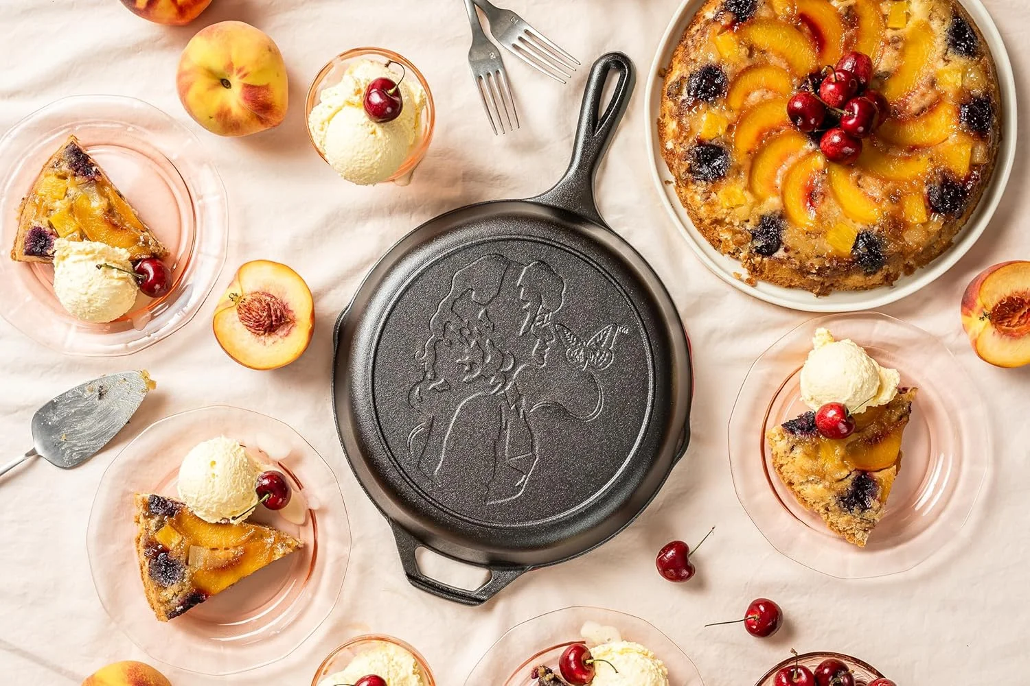 تابه چدنی 10.25 اینچی لاج با طرح دالی پارتون، از قبل روغنکاری شده - دسته قطره اشکی منحصر به فرد - قابل استفاده در فر، روی اجاق گاز، روی گریل یا روی آتش، مشکی تابه چدنی 10.25 اینچی لاج با طرح دالی پارتون، از قبل روغنکاری شده - دسته قطره اشکی منحصر به فرد - قابل استفاده در فر، روی اجاق گاز، روی گریل یا روی آتش، مشکی