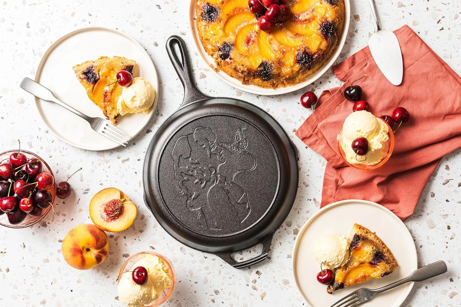 تابه چدنی 10.25 اینچی لاج با طرح دالی پارتون، از قبل روغنکاری شده - دسته قطره اشکی منحصر به فرد - قابل استفاده در فر، روی اجاق گاز، روی گریل یا روی آتش، مشکی تابه چدنی 10.25 اینچی لاج با طرح دالی پارتون، از قبل روغنکاری شده - دسته قطره اشکی منحصر به فرد - قابل استفاده در فر، روی اجاق گاز، روی گریل یا روی آتش، مشکی