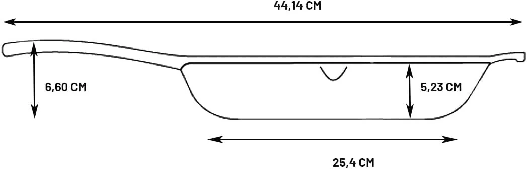 تابه چدنی لاج Blacklock سایز 10.25 اینچ