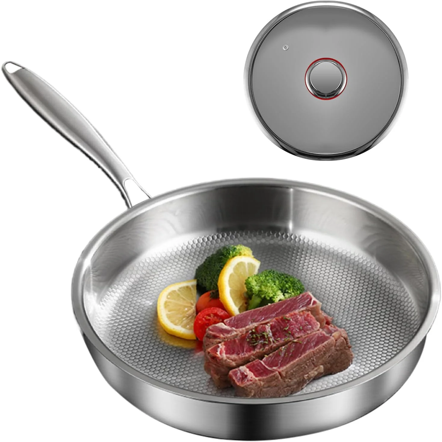 تابه چکش کاری شده تیتانیومی پرو به همراه درب، تابه سرخ کردنی تیتانیومی بدون پوشش، تابه سرخ کردنی نچسب آلیاژ تیتانیوم، پشتیبانی از منابع حرارتی متعدد مانند اجاق القایی، اجاق گاز، اجاق سرامیکی برقی و غیره. تابه چکش کاری شده تیتانیومی پرو به همراه درب، تابه سرخ کردنی تیتانیومی بدون پوشش، تابه سرخ کردنی نچسب آلیاژ تیتانیوم، پشتیبانی از منابع حرارتی متعدد مانند اجاق القایی، اجاق گاز، اجاق سرامیکی برقی و غیره.