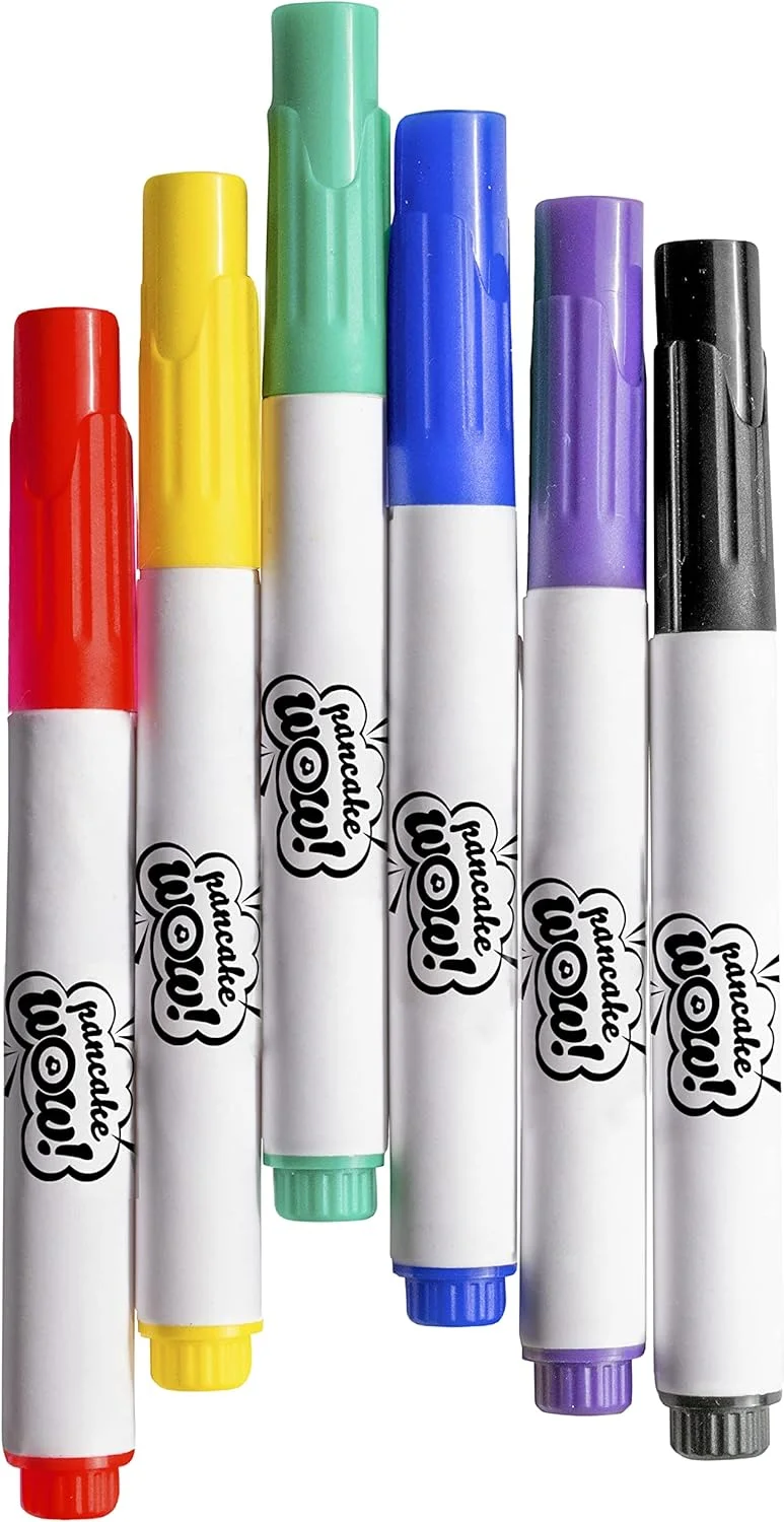 تابه بزرگ پنکیک تک شاخ 10 اینچی - پنکیک ها را با مجموعه 6 تایی ماژیک خوراکی تزئین کنید - تابه نچسب - هنر و کاردستی سرگرم کننده و صبحانه جادویی باحال برای کودکان و خانواده - هدیه ای عالی تابه بزرگ پنکیک تک شاخ 10 اینچی - پنکیک ها را با مجموعه 6 تایی ماژیک خوراکی تزئین کنید - تابه نچسب - هنر و کاردستی سرگرم کننده و صبحانه جادویی باحال برای کودکان و خانواده - هدیه ای عالی