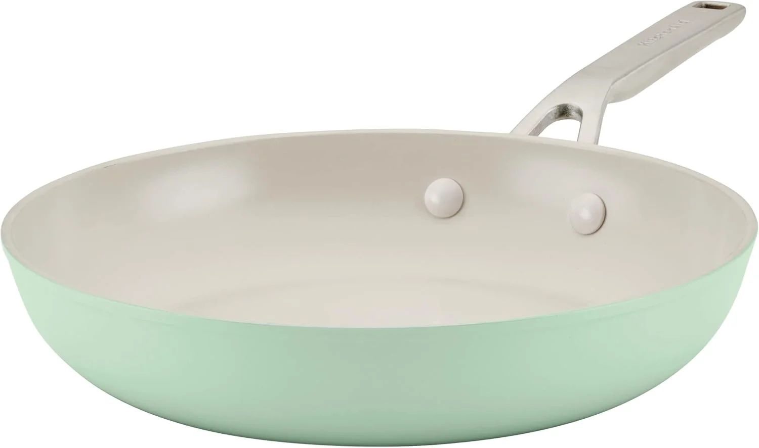 KitchenAid Hard Anodized Ceramic Nonstick Frying Pan/Skillet, 10 Inch, Pistachio