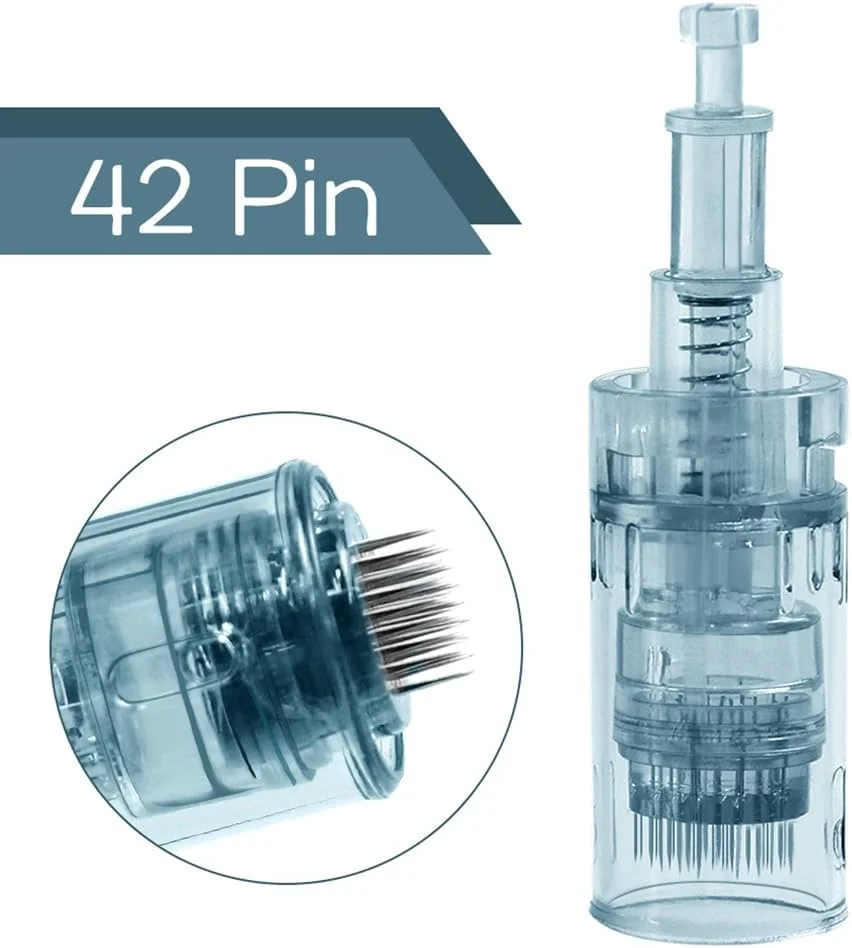 کارتریج های جایگزین قلم میکرونیدلینگ XYZdreams Dr.pen Ultima M8 - بسته 5 عددی سرنیزه ای - لوازم جانبی یکبار مصرف (42 سوزن) کارتریج های جایگزین قلم میکرونیدلینگ XYZdreams Dr.pen Ultima M8 - بسته 5 عددی سرنیزه ای - لوازم جانبی یکبار مصرف (42 سوزن)