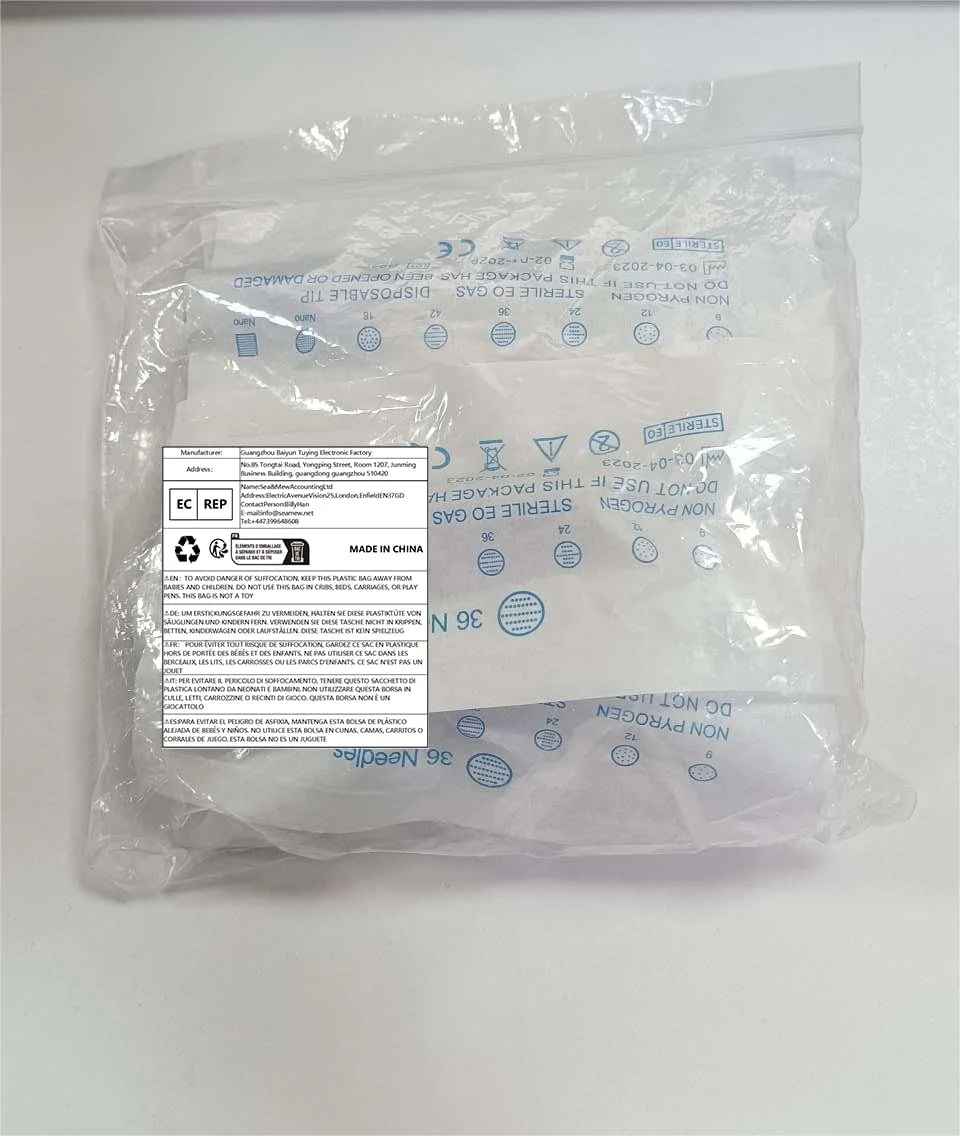 کارتریج های سوزنی میکرونیدلینگ یوفولی با 42 سوزن، کارتریج جایگزین میکرونیدلینگ بسته بندی شده به صورت جداگانه برای قلم درما برقی، 10 عدد کارتریج های سوزنی میکرونیدلینگ یوفولی با 42 سوزن، کارتریج جایگزین میکرونیدلینگ بسته بندی شده به صورت جداگانه برای قلم درما برقی، 10 عدد