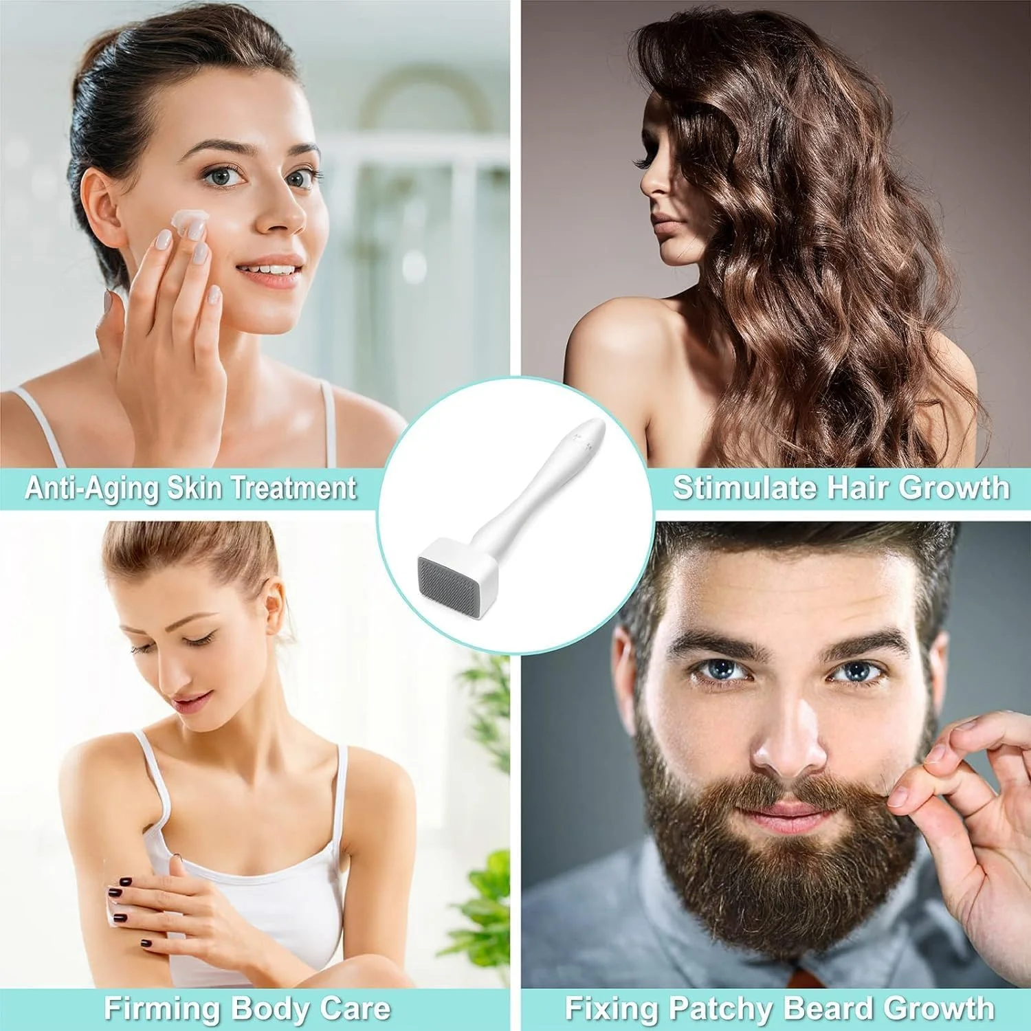 میکرونیدلینگ درما استمپ تیتانیومی قابل تنظیم 140 سوزنه Stolenband® - درما میکرونیدل استمپ برای صورت، مو، ریش و پوست سر - جایگزین درمارولر برای مراقبت از پوست - درما استمپ برای استفاده خانگی (مو و ریش) میکرونیدلینگ درما استمپ تیتانیومی قابل تنظیم 140 سوزنه Stolenband® - درما میکرونیدل استمپ برای صورت، مو، ریش و پوست سر - جایگزین درمارولر برای مراقبت از پوست - درما استمپ برای استفاده خانگی (مو و ریش)