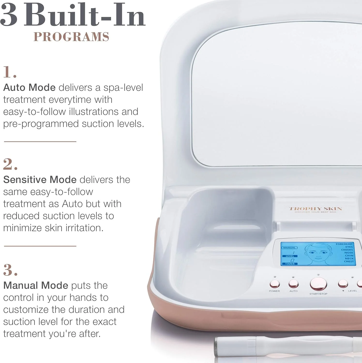 دستگاه میکرودرم ابریژن مدل Sensitive تروفی اسکین، 1 عدد