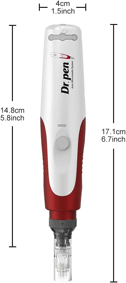 دستگاه میکرونیدلینگ مزوپن دکتر.پن N2-W شارژی/بی سیم SDERMATECH به همراه 2 کارتریج (جلوگیری از ریزش مو برای آقایان و بانوان)