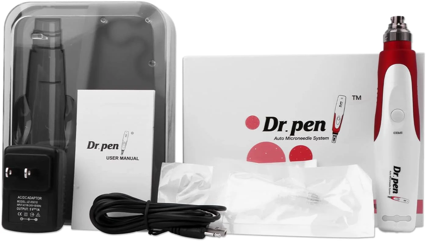 دستگاه میکرونیدلینگ مزوپن دکتر.پن N2-W شارژی/بی سیم SDERMATECH به همراه 2 کارتریج (جلوگیری از ریزش مو برای آقایان و بانوان)