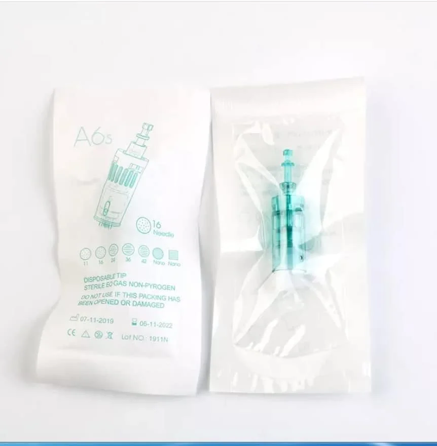 کارتریج سوزنی یکبار مصرف 16 پین و نانو گرد جایگزین قلم درمای SELWAY Ultima A6S (بسته 25 عددی، سوزن 16 پین)