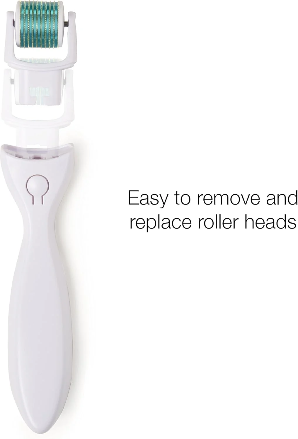 Prosper Beauty Derma Roller Microneedle 6 Piece Kit [DERMAROLL by ] Face Roller with 4 Replaceable Heads Exfoliation Microdermabrasion Micro Derma Skin Care Tool Dermaplaning Dermapen Microneedling