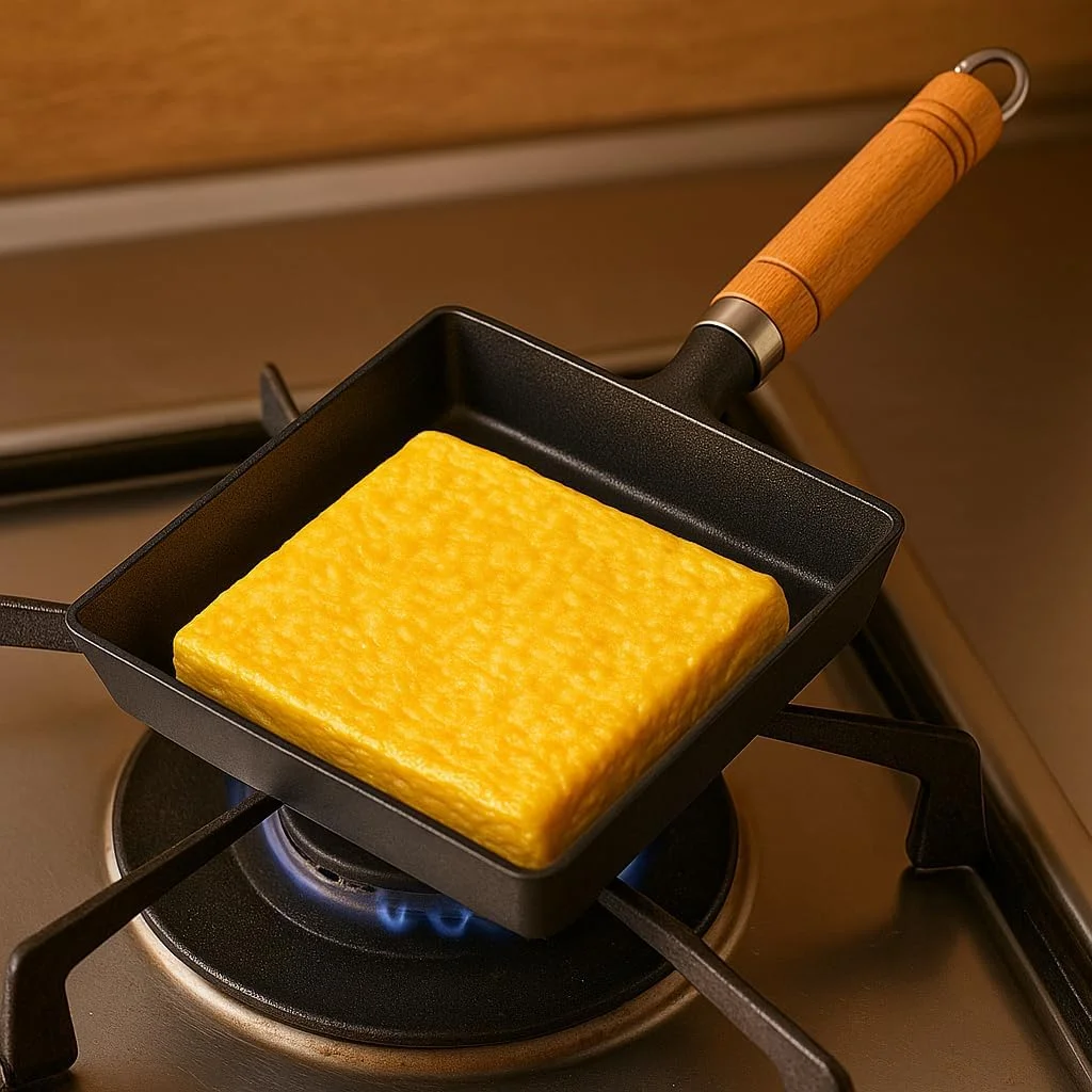 Cast Iron Japanese Tamago-yaki Skillet, Square Mini Frying Pan, Non-Stick Non-Stick Omelette Pan for Home Use Cast Iron Japanese Tamago-yaki Skillet, Square Mini Frying Pan, Non-Stick Non-Stick Omelette Pan for Home Use