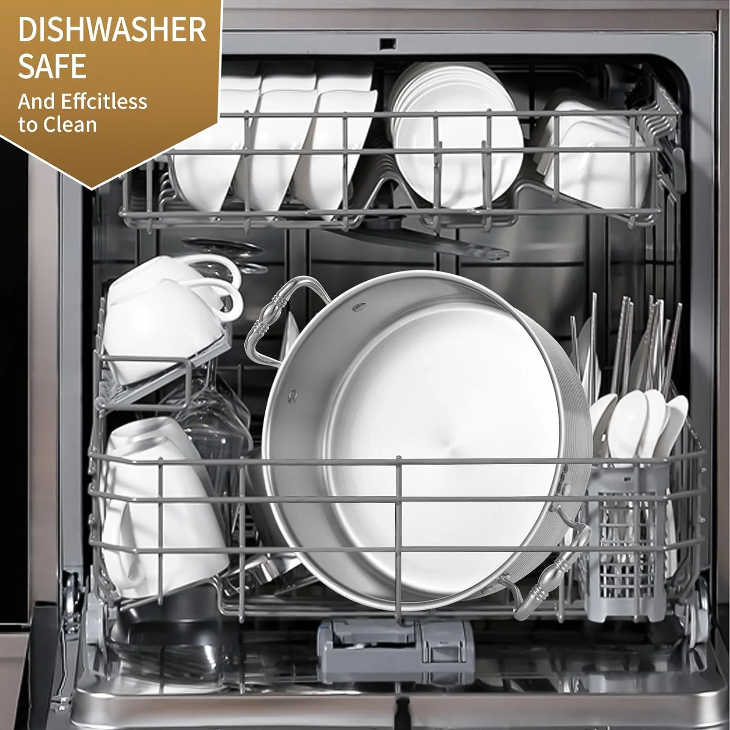 تابه استیل سه لایه اینکیبی با درب استیل، 5.5 کوارت، تابه سرخ کن عمیق 12 اینچی، تابه بزرگ، تابه خورشتی، قابلمه، زودپز بزرگ، سنگین وزن، قابل شستشو در ماشین ظرفشویی و استفاده در فر. تابه استیل سه لایه اینکیبی با درب استیل، 5.5 کوارت، تابه سرخ کن عمیق 12 اینچی، تابه بزرگ، تابه خورشتی، قابلمه، زودپز بزرگ، سنگین وزن، قابل شستشو در ماشین ظرفشویی و استفاده در فر.