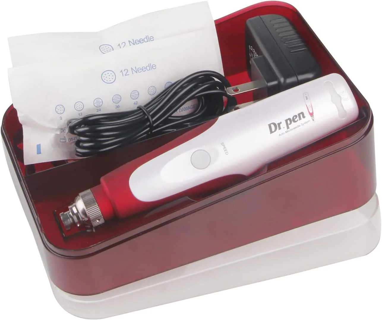 قلم میکرونیدلینگ درماپن قابل شارژ بی سیم OUNA، لایه بردار، کوچک کننده منافذ، مزوتراپی، سیستم درما خودکار میکرونیدل