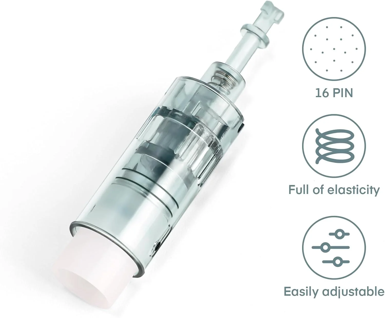 بسته 20 عددی سوزن های جایگزین میکرونیدلینگ، سوزن های 16 پین برای درماپن Ultima M8 / A6S/M7S، کارتریج های سوزنی قلم درما، کارتریج های جایگزین برای مراقبت از پوست بسته 20 عددی سوزن های جایگزین میکرونیدلینگ، سوزن های 16 پین برای درماپن Ultima M8 / A6S/M7S، کارتریج های سوزنی قلم درما، کارتریج های جایگزین برای مراقبت از پوست