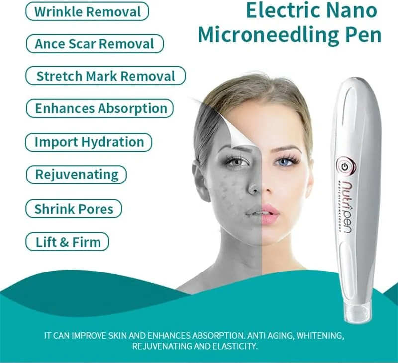 قلم میکرونیدلینگ PEHUB Hydra Pen H2 - قلم میکرونیدلینگ برای وارد کردن اسانس و استفاده خودکار از سرم - ابزار شگفت انگیز مراقبت از پوست برای استفاده شخصی در خانه