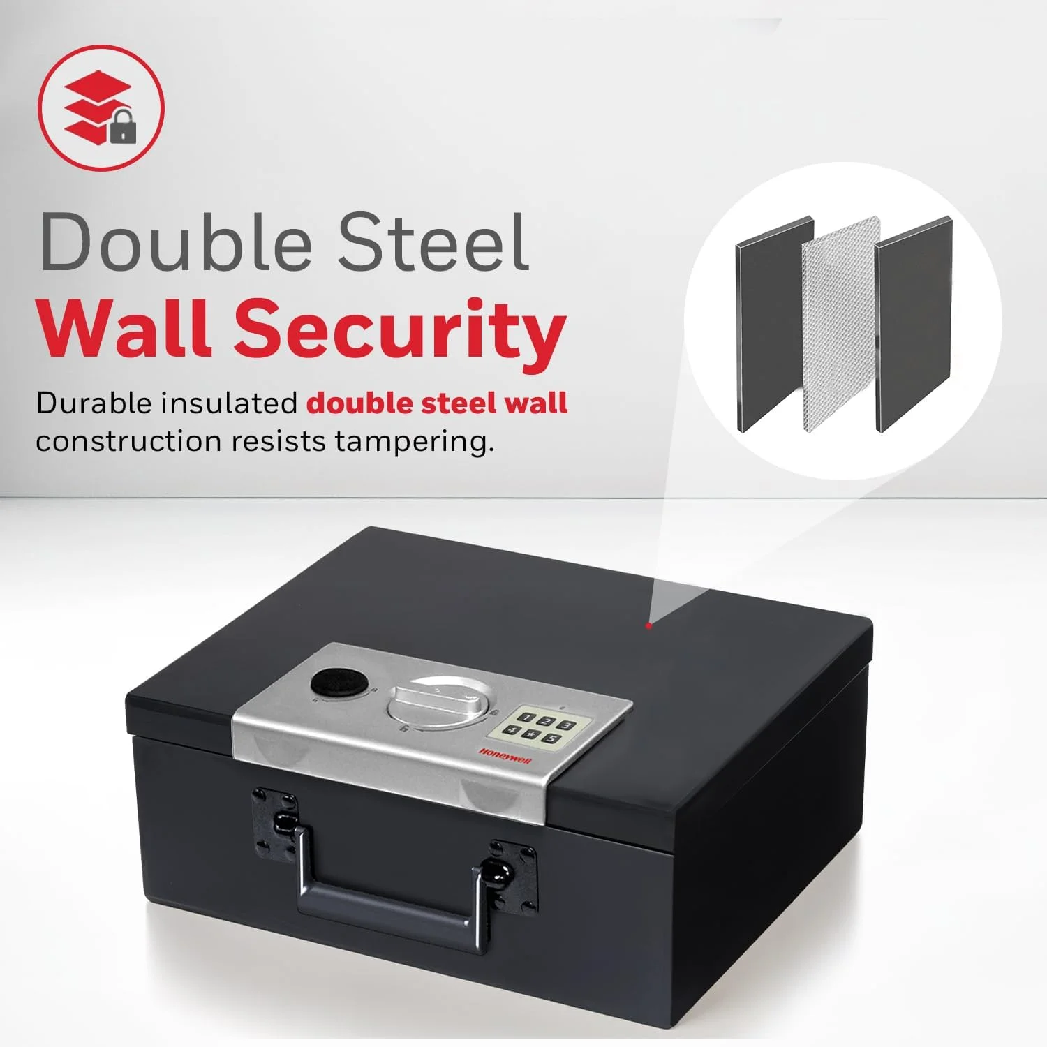 صندوق امنیتی دیجیتال فولادی ضد حریق هانیول 6108 با ظرفیت 7 لیتر صندوق امنیتی دیجیتال فولادی ضد حریق هانیول 6108 با ظرفیت 7 لیتر