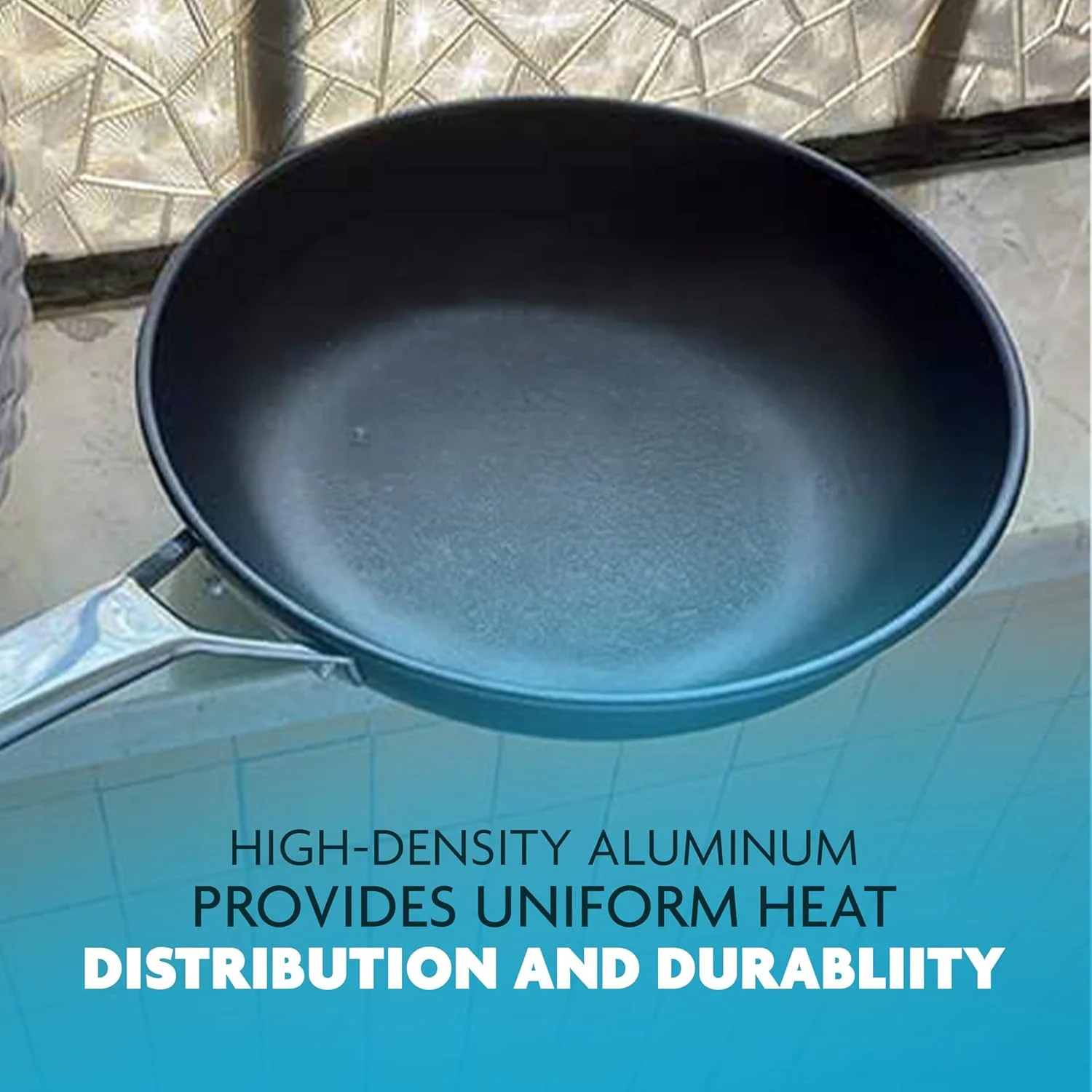 تابه القایی های-تک B&S | تابه نچسب با روکش الماس | تابه آلومینیومی ضخیم با دسته استیل ضد زنگ | مقاوم در برابر خراش | قابل شستشو در ماشین ظرفشویی و استفاده در فر (مشکی، 24 سانتی متر) تابه القایی های-تک B&S | تابه نچسب با روکش الماس | تابه آلومینیومی ضخیم با دسته استیل ضد زنگ | مقاوم در برابر خراش | قابل شستشو در ماشین ظرفشویی و استفاده در فر (مشکی، 24 سانتی متر)