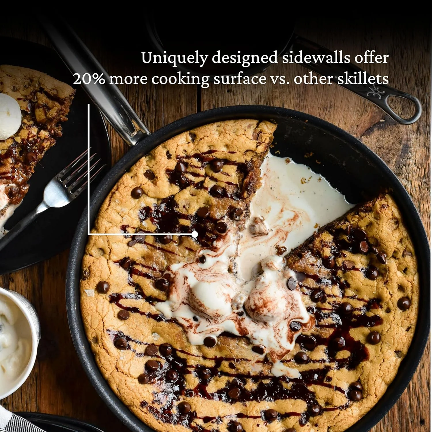 هستان - مجموعه ProBond - تابه نچسب استیل ضد زنگ TITUM 100% با اتصال سه گانه، سازگار با اجاق گاز القایی، ساخته شده بدون PFOA (8.5 اینچ) هستان - مجموعه ProBond - تابه نچسب استیل ضد زنگ TITUM 100% با اتصال سه گانه، سازگار با اجاق گاز القایی، ساخته شده بدون PFOA (8.5 اینچ)