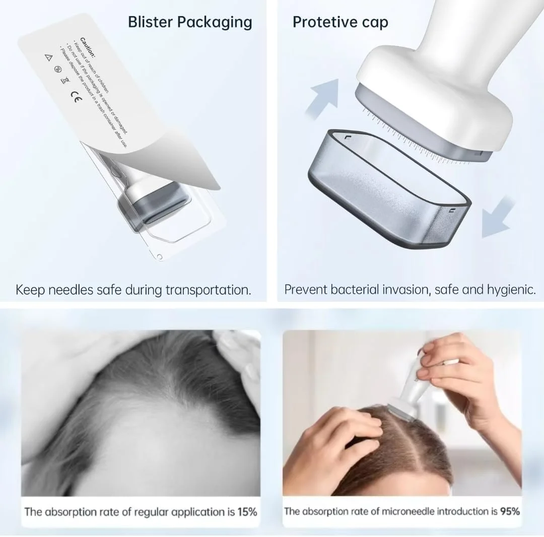 میکرونیدلینگ درما استمپ NIKITA.VIVI، دارای 120 سوزن قابل تنظیم 0-2 میلیمتری، قلم میکرونیدلینگ حرفهای استیل ضد زنگ برای زنان و مردان، مناسب برای رشد مو، مراقبت از پوست و رشد ریش میکرونیدلینگ درما استمپ NIKITA.VIVI، دارای 120 سوزن قابل تنظیم 0-2 میلیمتری، قلم میکرونیدلینگ حرفهای استیل ضد زنگ برای زنان و مردان، مناسب برای رشد مو، مراقبت از پوست و رشد ریش