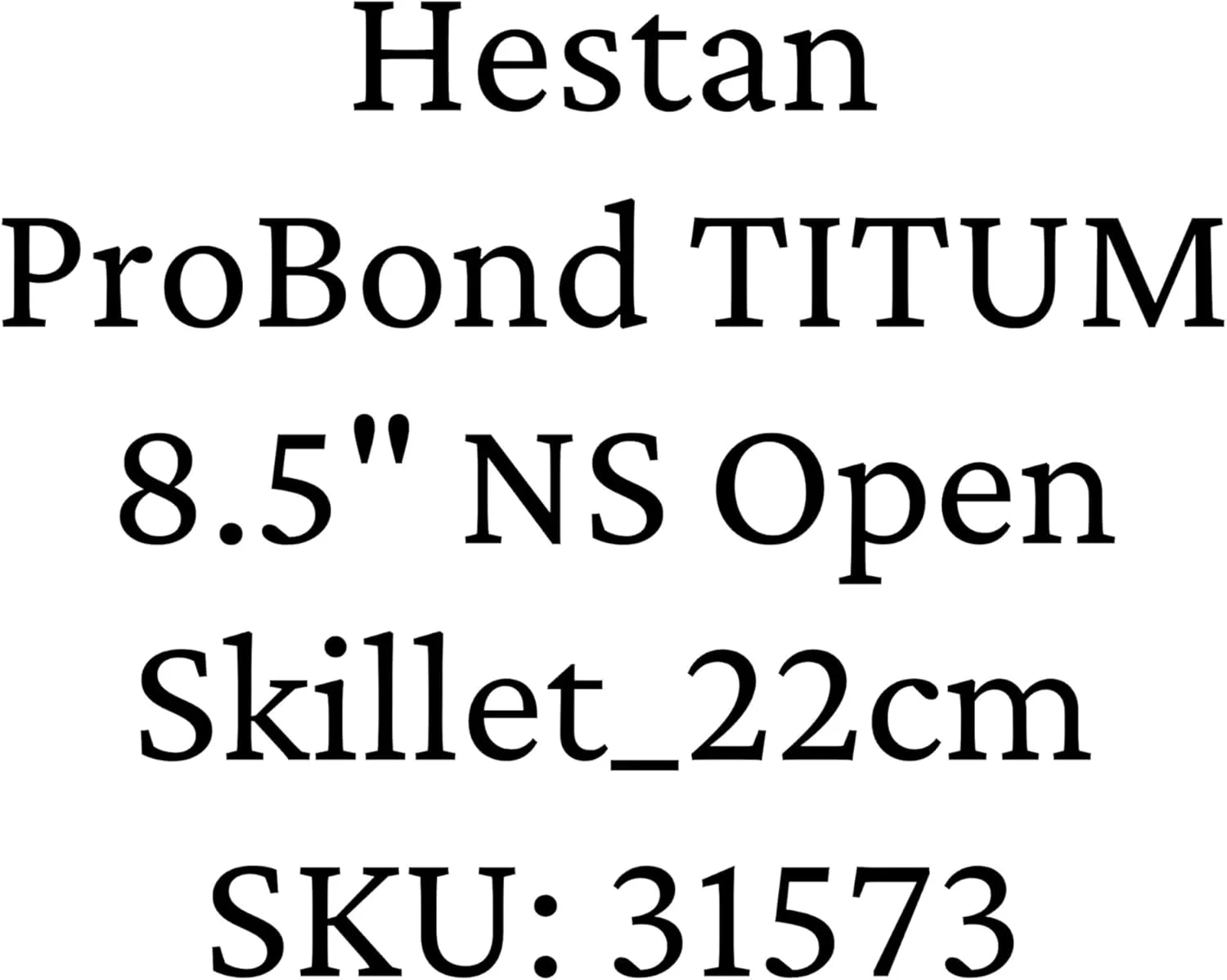 هستان - مجموعه ProBond - تابه نچسب استیل ضد زنگ TITUM 100% با اتصال سه گانه، سازگار با اجاق گاز القایی، ساخته شده بدون PFOA (8.5 اینچ) هستان - مجموعه ProBond - تابه نچسب استیل ضد زنگ TITUM 100% با اتصال سه گانه، سازگار با اجاق گاز القایی، ساخته شده بدون PFOA (8.5 اینچ)