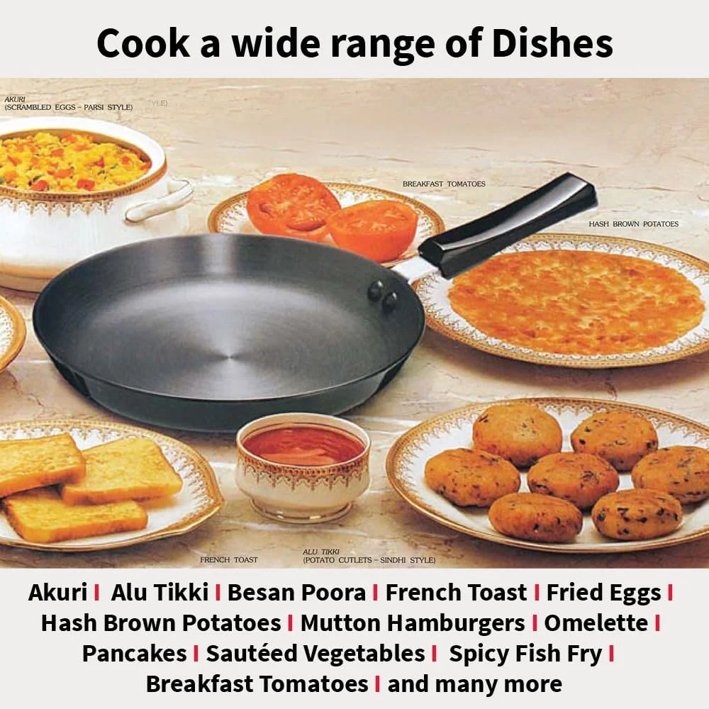 تابه سرخ کن هاوکینز فوتورا 18 سانتی متر، تابه سرخ کن آنودایز سخت، تابه سرخ کن کوچک، مشکی (AF18)