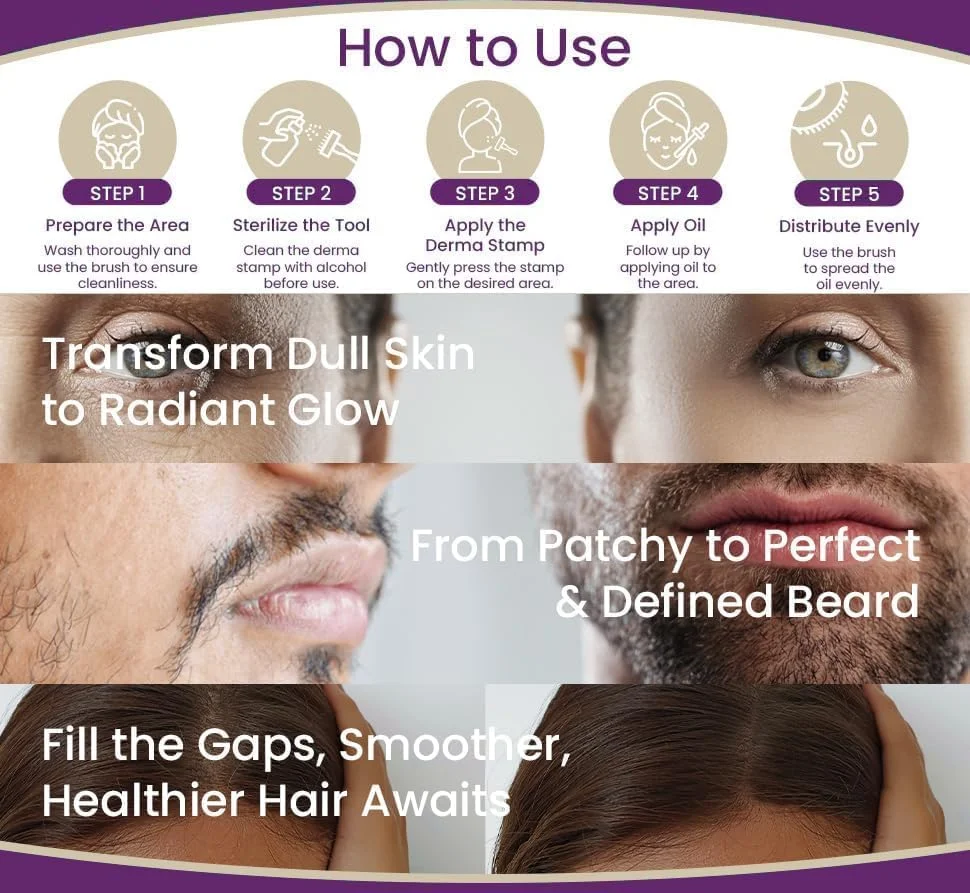 ابزار اصلی میکرونیدلینگ درما و ماساژور پوست سر - قلم زیبایی حرفه ای و قابل تنظیم برای زنان و مردان - کیت 2 در 1 جایگزین درمارولر (سفید) ابزار اصلی میکرونیدلینگ درما و ماساژور پوست سر - قلم زیبایی حرفه ای و قابل تنظیم برای زنان و مردان - کیت 2 در 1 جایگزین درمارولر (سفید)