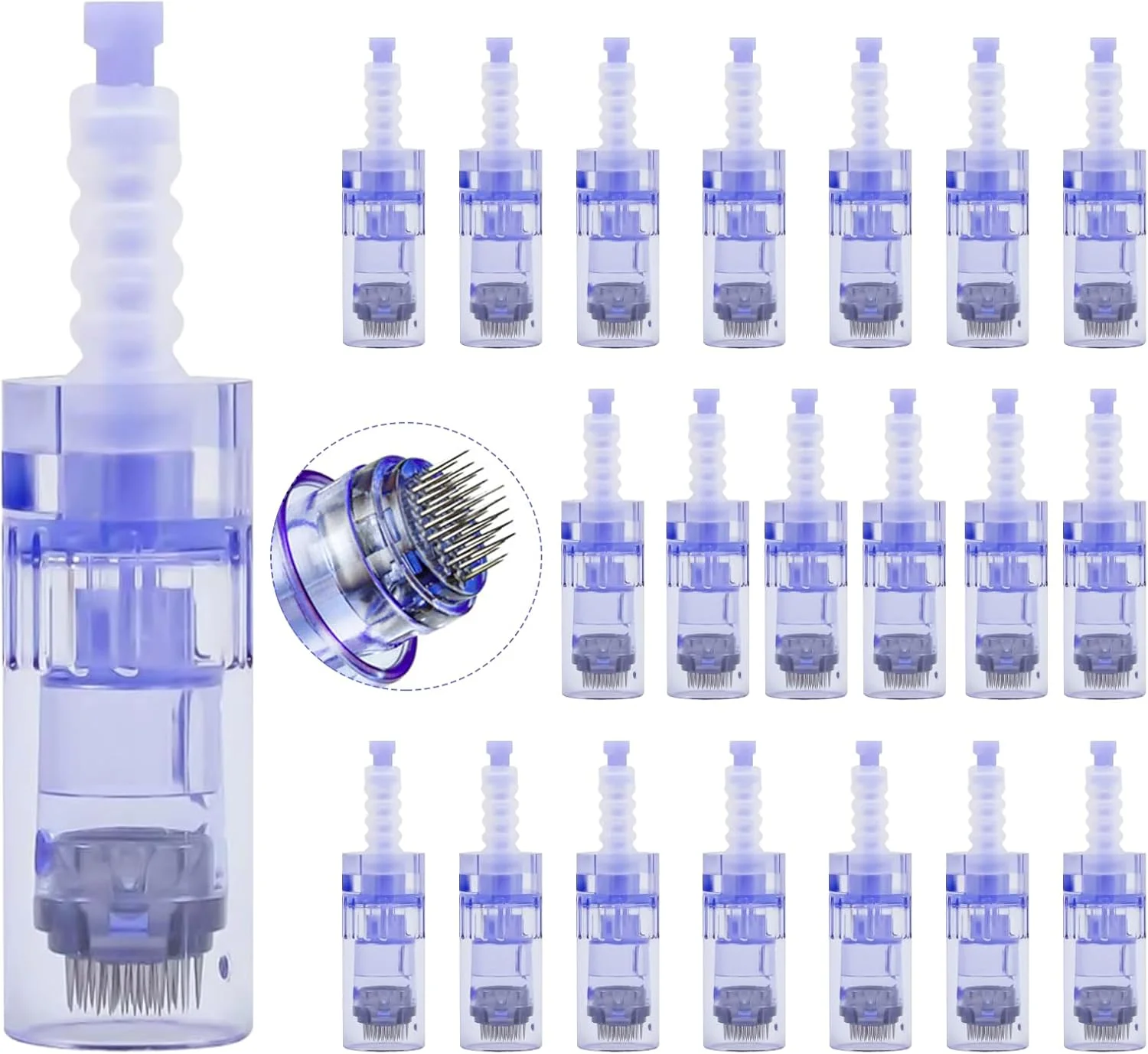 کارتریج سوزنی 36 پین MYSWEETY، بسته 20 عددی، میکرونیدل برای Dr.pen A6، سوزن های کوچک برای قلم استمپ میکرونیدلینگ برقی کارتریج سوزنی 36 پین MYSWEETY، بسته 20 عددی، میکرونیدل برای Dr.pen A6، سوزن های کوچک برای قلم استمپ میکرونیدلینگ برقی