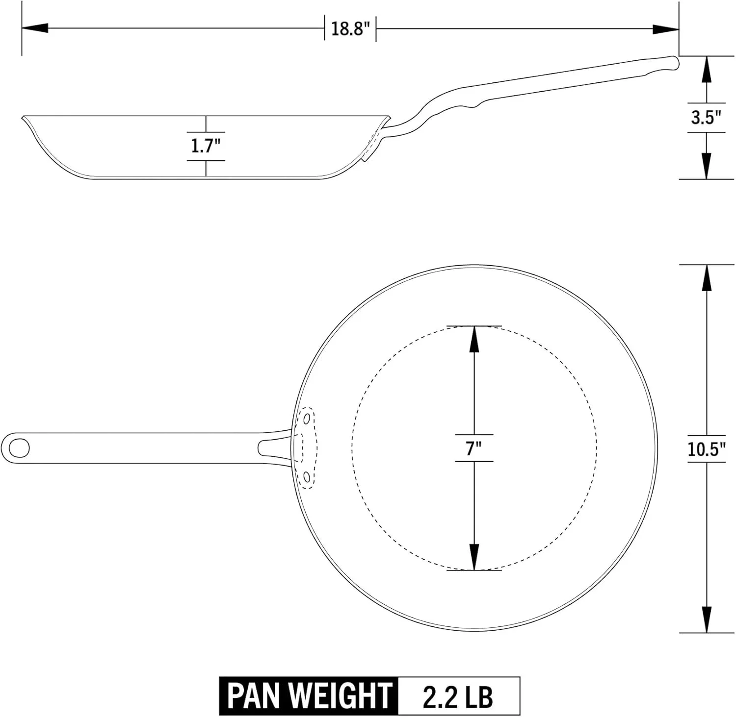 تابه استیل هریتیج ایتر سایز 10.5 اینچ | ساخت آمریکا | تابه استیل 5 لایه با پوشش کامل | طراحی دسته خنک | تابه القایی | تابه غیر سمی | تابه تخم مرغ پزی | مانند یک ایتر آشپزی کنید تابه استیل هریتیج ایتر سایز 10.5 اینچ | ساخت آمریکا | تابه استیل 5 لایه با پوشش کامل | طراحی دسته خنک | تابه القایی | تابه غیر سمی | تابه تخم مرغ پزی | مانند یک ایتر آشپزی کنید