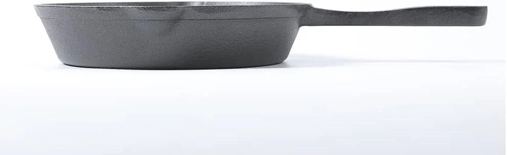 تابه چدنی کوچک از پیش روغنکاری شده HAWOK، قطر 15 سانتیمتر، تابه گرد چدنی برای سرخ کردن و سرو تابه چدنی کوچک از پیش روغنکاری شده HAWOK، قطر 15 سانتیمتر، تابه گرد چدنی برای سرخ کردن و سرو