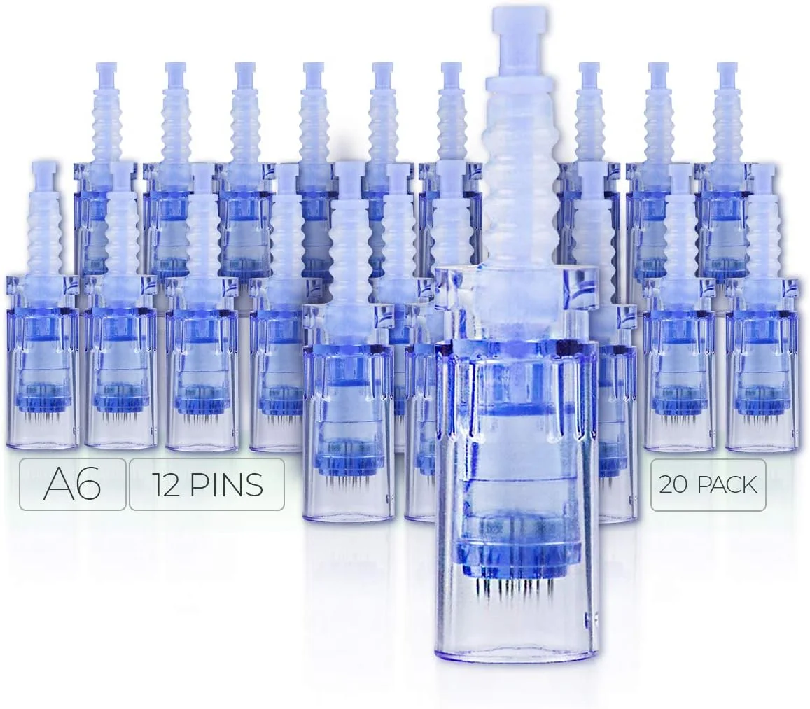 کارتریج های جایگزین ModiX Dr. Pen Ultima A6 - بسته 20 عددی - 12 پین سرنیزه ای - قطعات جایگزین یکبار مصرف