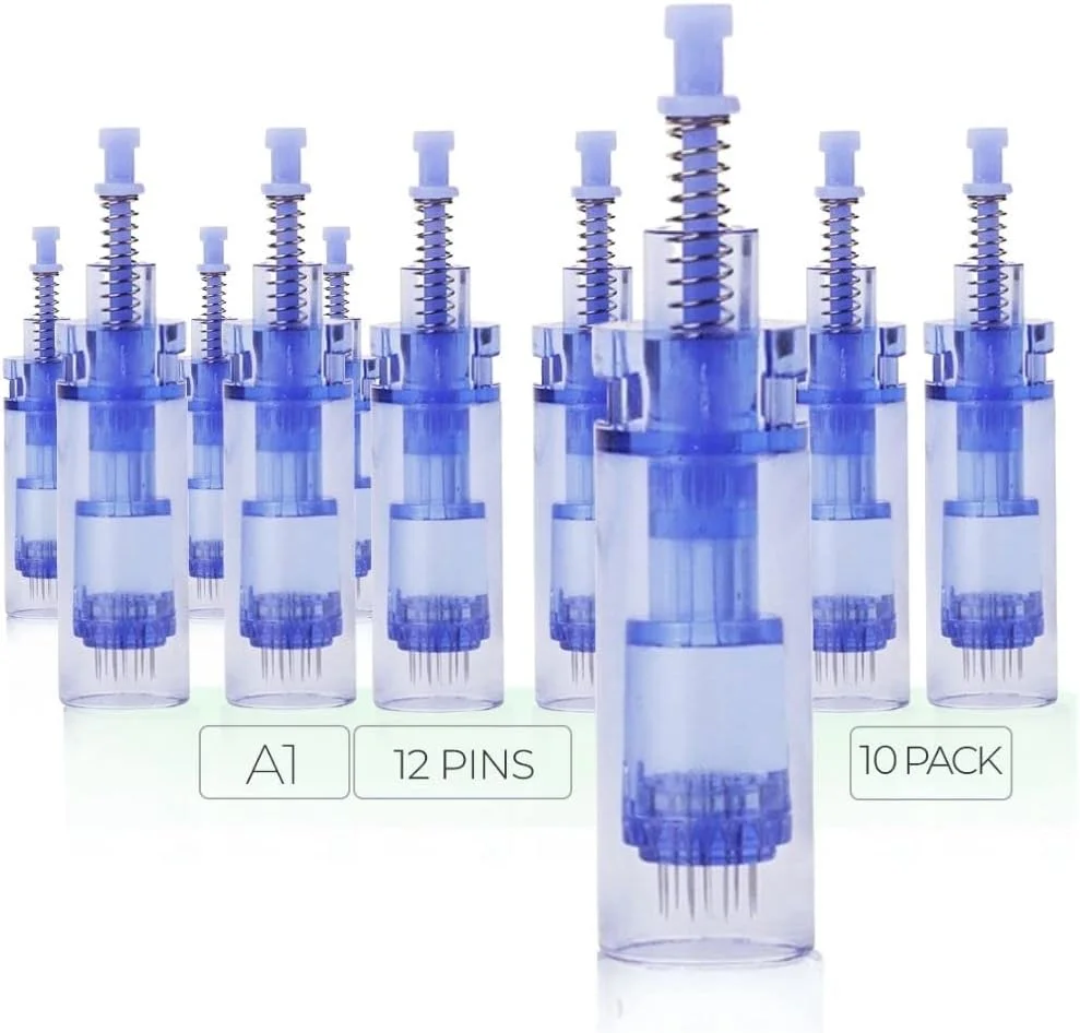 کارتریج های جایگزین ModiX Dr. Pen Ultima A1 - بسته 10 عددی - 12 پین (0.25 میلی متر) سرنیزه ای - قطعات جایگزین یکبار مصرف کارتریج های جایگزین ModiX Dr. Pen Ultima A1 - بسته 10 عددی - 12 پین (0.25 میلی متر) سرنیزه ای - قطعات جایگزین یکبار مصرف