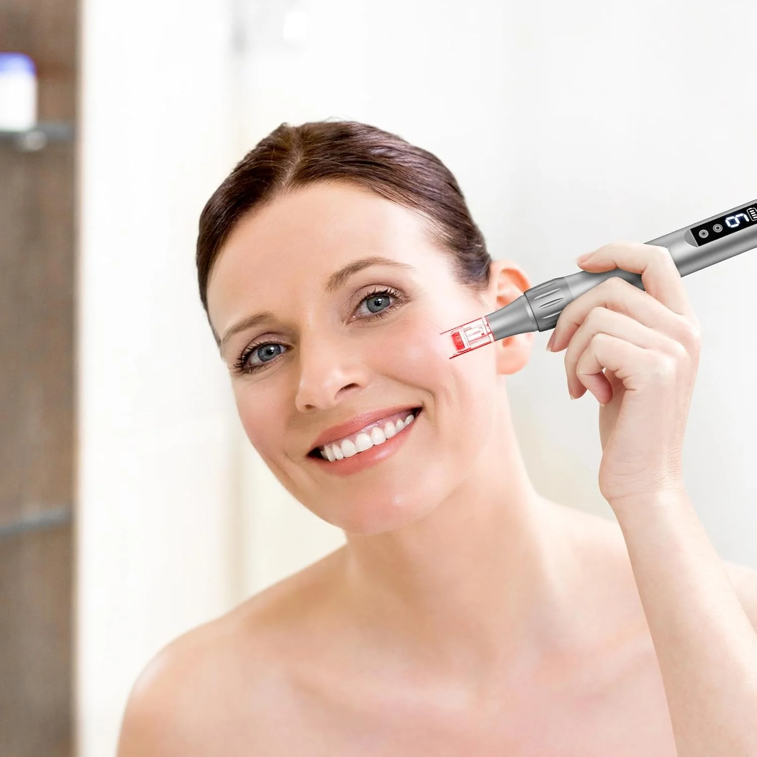 میکرونیدل درمارولر، قلم درم ابریژن، میکرونیدلینگ رولر 0.25 میلیمتری، درمارولر میکرونیدل 0.25 میلیمتری برای استفادهی خانگی آقایان و بانوان میکرونیدل درمارولر، قلم درم ابریژن، میکرونیدلینگ رولر 0.25 میلیمتری، درمارولر میکرونیدل 0.25 میلیمتری برای استفادهی خانگی آقایان و بانوان