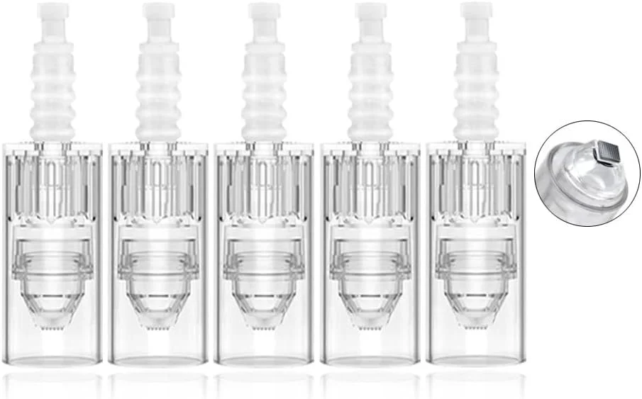 کارتریج های سیلیکونی سه بعدی MEETCARE برای قلم درما سرنیزه ای، سوزن های میکرو یکبار مصرف، جایگزین N2 M5 M7 قلم درما، 5 عدد کارتریج های سیلیکونی سه بعدی MEETCARE برای قلم درما سرنیزه ای، سوزن های میکرو یکبار مصرف، جایگزین N2 M5 M7 قلم درما، 5 عدد