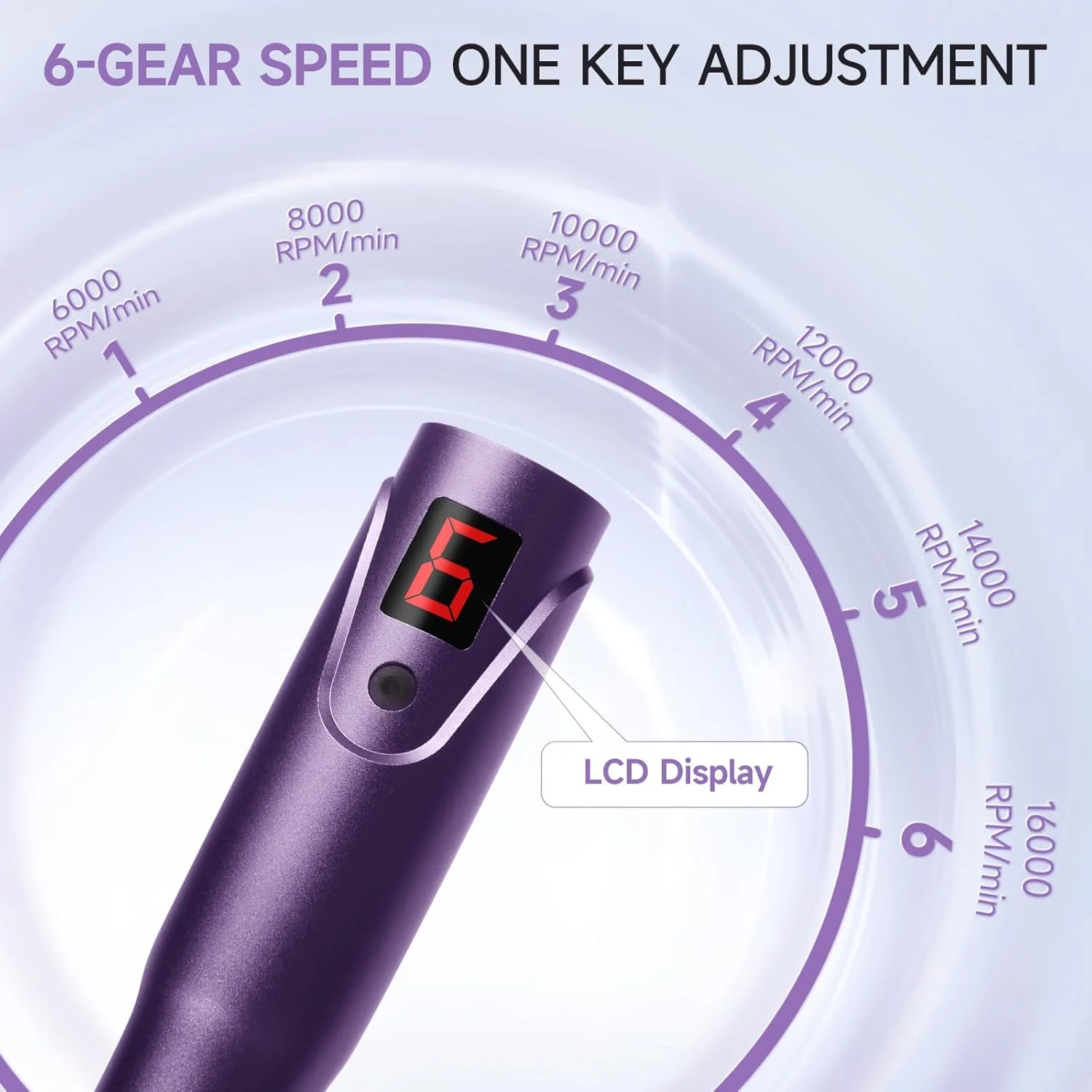 قلم میکرونیدل درمارولر - قلم زیبایی میکرونیدلینگ حرفه ای 0.25 میلی متری درمارولر - قلم رولر میکرونیدل برای ابزار مردان و زنان