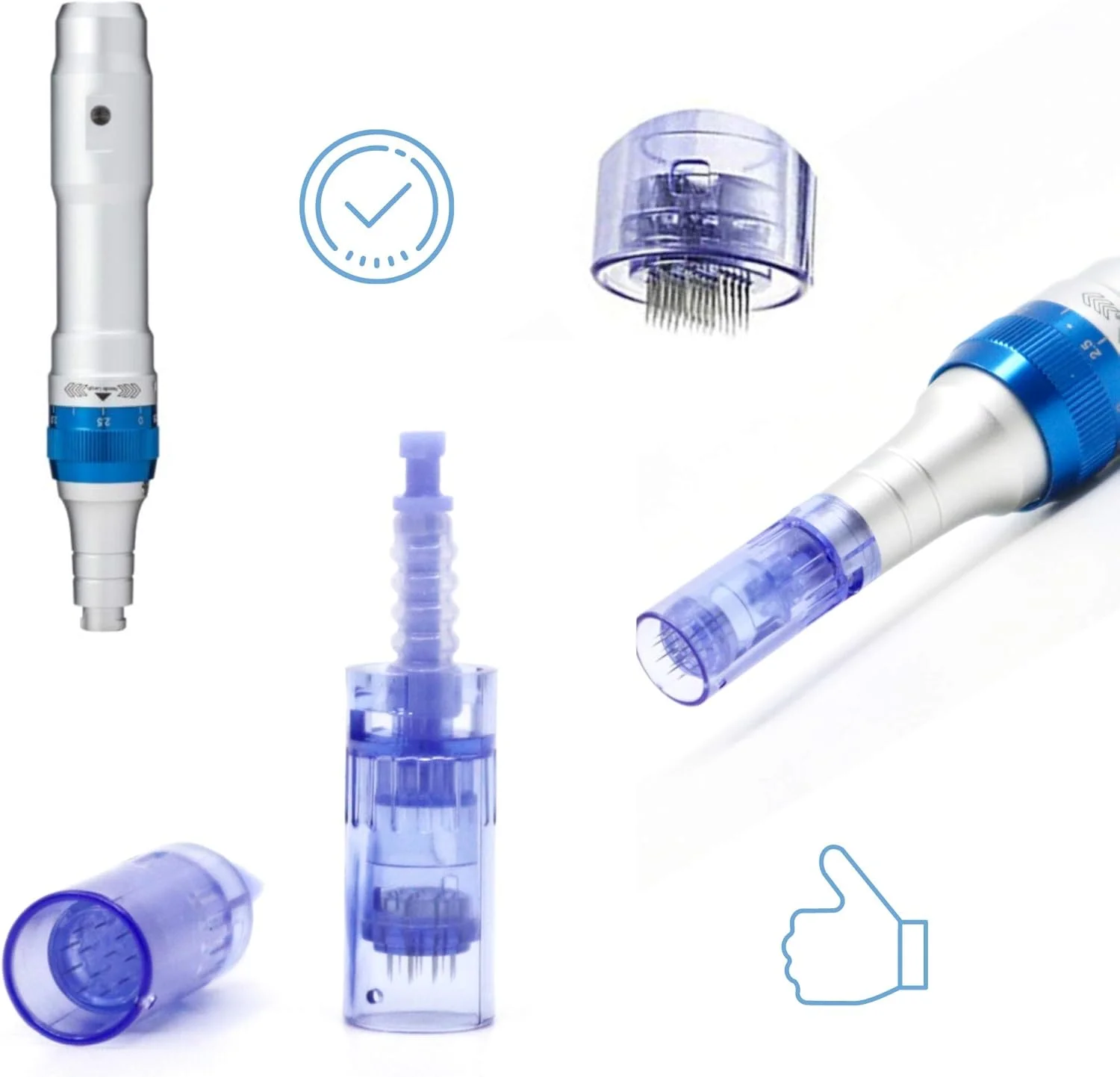 کارتریج های دکتر پن A6 هاری لیوینگ، 15 عدد - 12 پین سرنیزه ای، کارتریج های جایگزین کارتریج های دکتر پن A6 هاری لیوینگ، 15 عدد - 12 پین سرنیزه ای، کارتریج های جایگزین