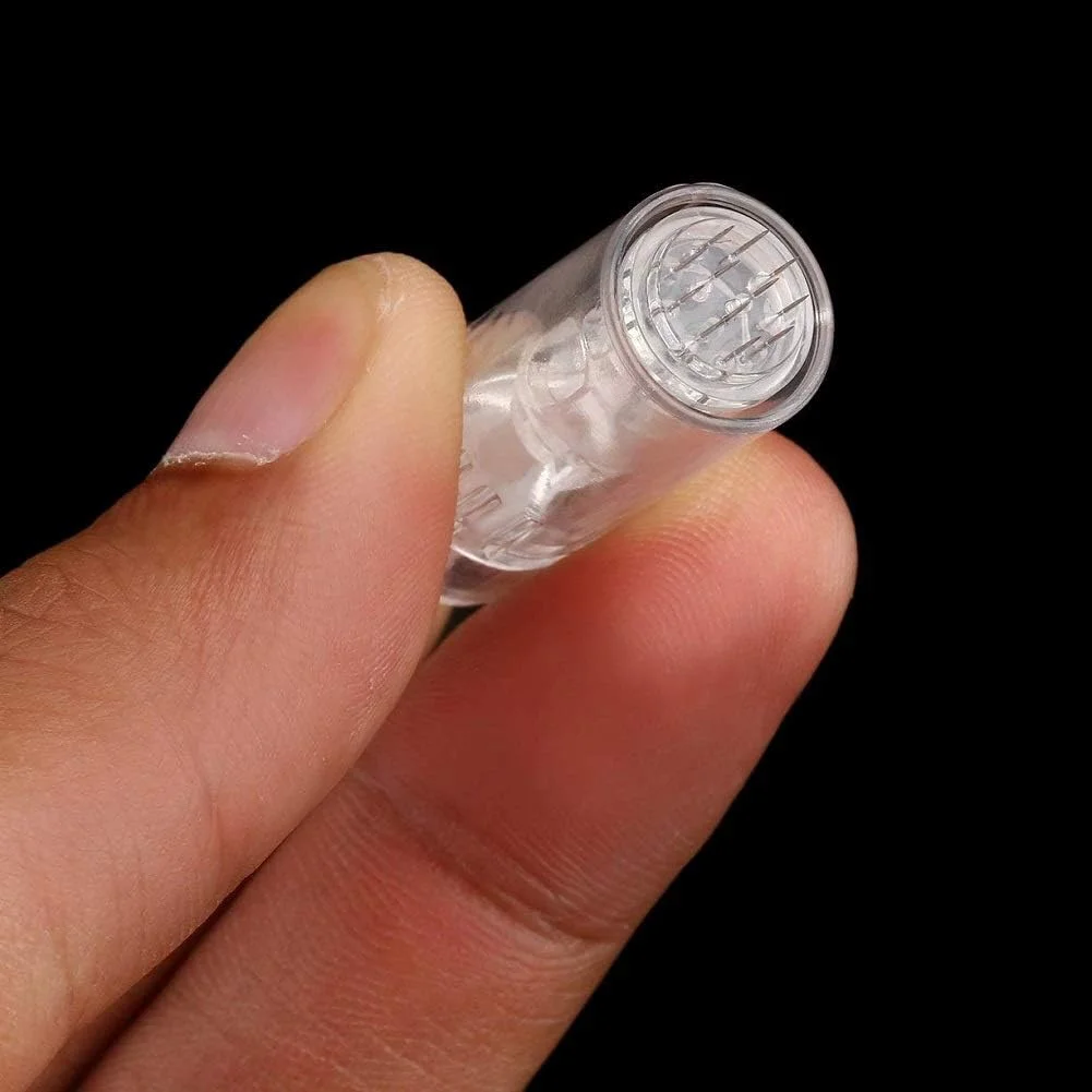 کارتریج سوزن نانو 12 پین GGOOT، مناسب برای دستگاه های میکرواستامپ و درماپن برقی (10 عدد)