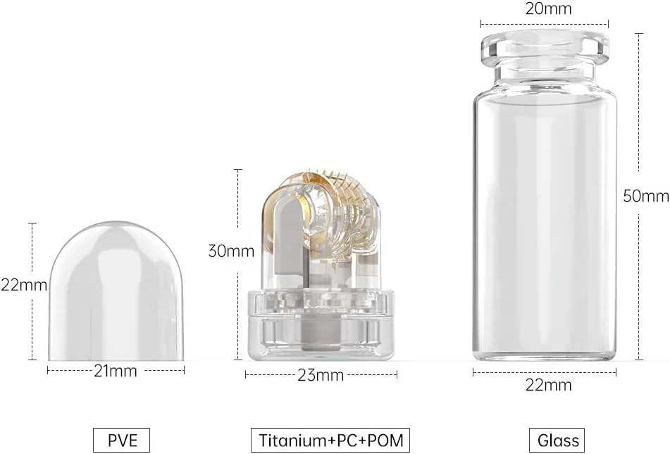 غلتک هیدرا HICITI، غلتک درما میکرونیدل و اپلیکاتور سرم - ابزار میکرونیدلینگ آرایشی (0.5 میلی متر) غلتک هیدرا HICITI، غلتک درما میکرونیدل و اپلیکاتور سرم - ابزار میکرونیدلینگ آرایشی (0.5 میلی متر)