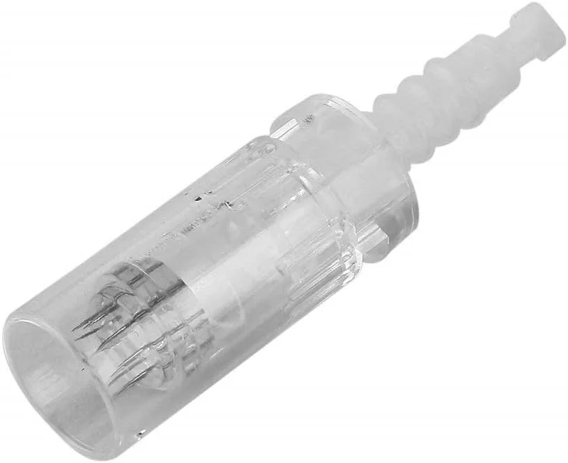 کارتریج سوزن نانو 12 پین GGOOT، مناسب برای دستگاه های میکرواستامپ و درماپن برقی (10 عدد)