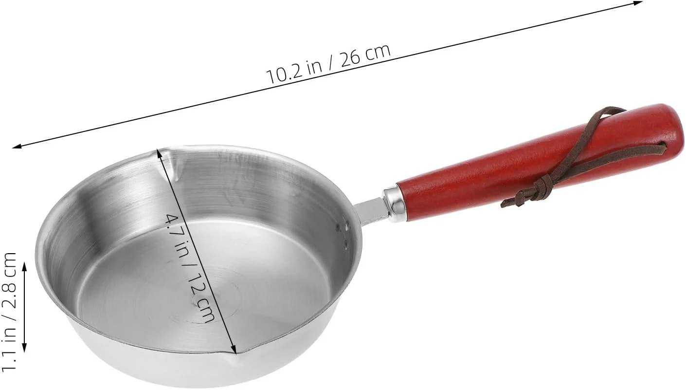Garneck 5 تابه کوچک استیل ضد زنگ - تابه تخم مرغ استیل 304 - سطح پخت نچسب با دسته خنک برای املت، تخم مرغ و غذاهای کوچک 6 اینچی مناسب برای آشپزخانه Garneck 5 تابه کوچک استیل ضد زنگ - تابه تخم مرغ استیل 304 - سطح پخت نچسب با دسته خنک برای املت، تخم مرغ و غذاهای کوچک 6 اینچی مناسب برای آشپزخانه