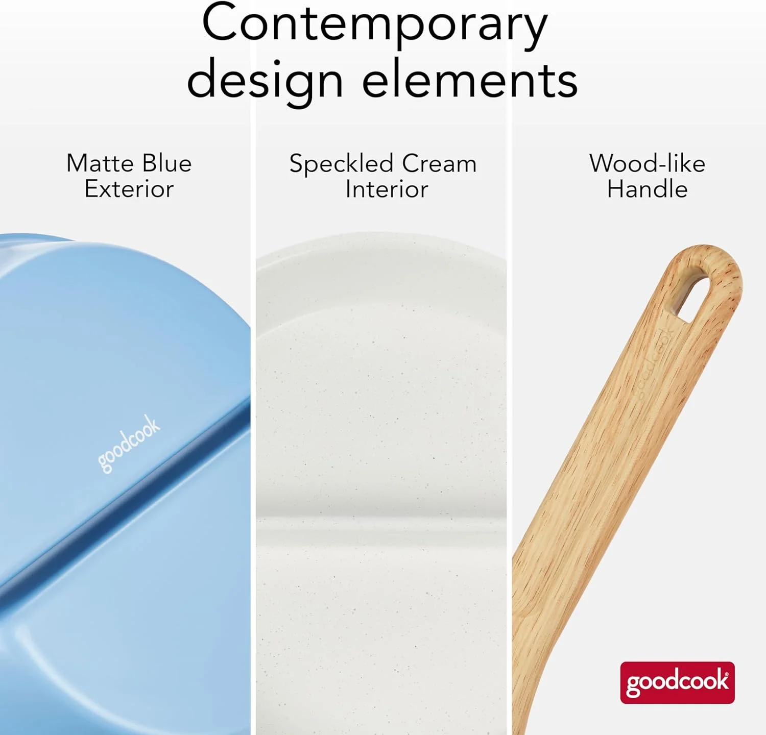 GoodCook Healthy Ceramic 12" Divided Skillet GoodCook Healthy Ceramic 12" Divided Skillet