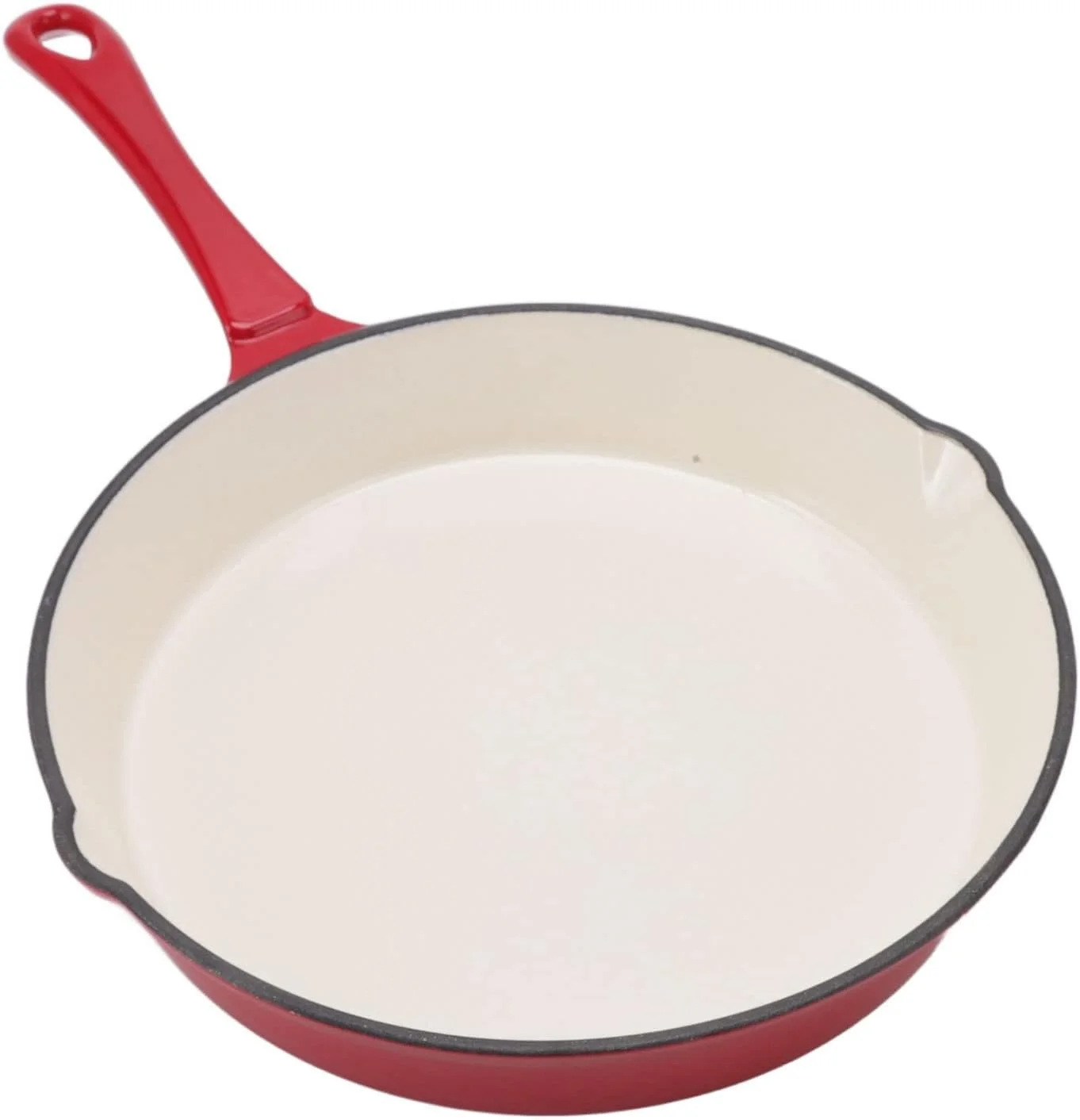 تابه چدنی روکش دار، دسته بلند، دارای دهانه خروجی، تابه سرخ کردنی 12 اینچی با درب، مناسب برای استفاده در داخل و خارج از منزل، ظروف پخت و پز فر، گریل باربیکیو، آتش، اجاق گاز القایی تابه چدنی روکش دار، دسته بلند، دارای دهانه خروجی، تابه سرخ کردنی 12 اینچی با درب، مناسب برای استفاده در داخل و خارج از منزل، ظروف پخت و پز فر، گریل باربیکیو، آتش، اجاق گاز القایی