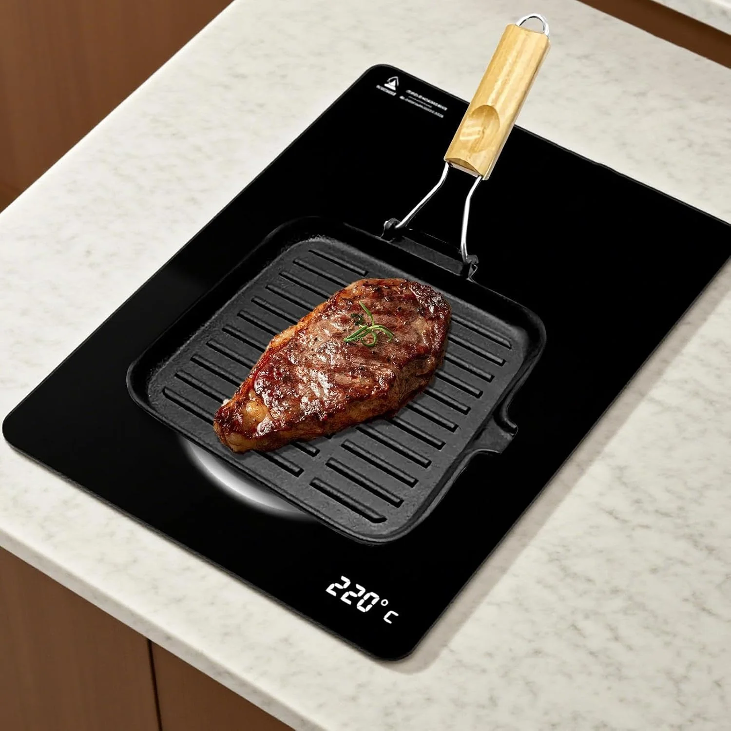 Cast Iron Pan,Griddle Pan for Baking - Multifunctional Cast Iron Skillet for Kitchen Stove Oven Campfire Grilling Cooking Camping Outdoors Cast Iron Pan,Griddle Pan for Baking - Multifunctional Cast Iron Skillet for Kitchen Stove Oven Campfire Grilling Cooking Camping Outdoors