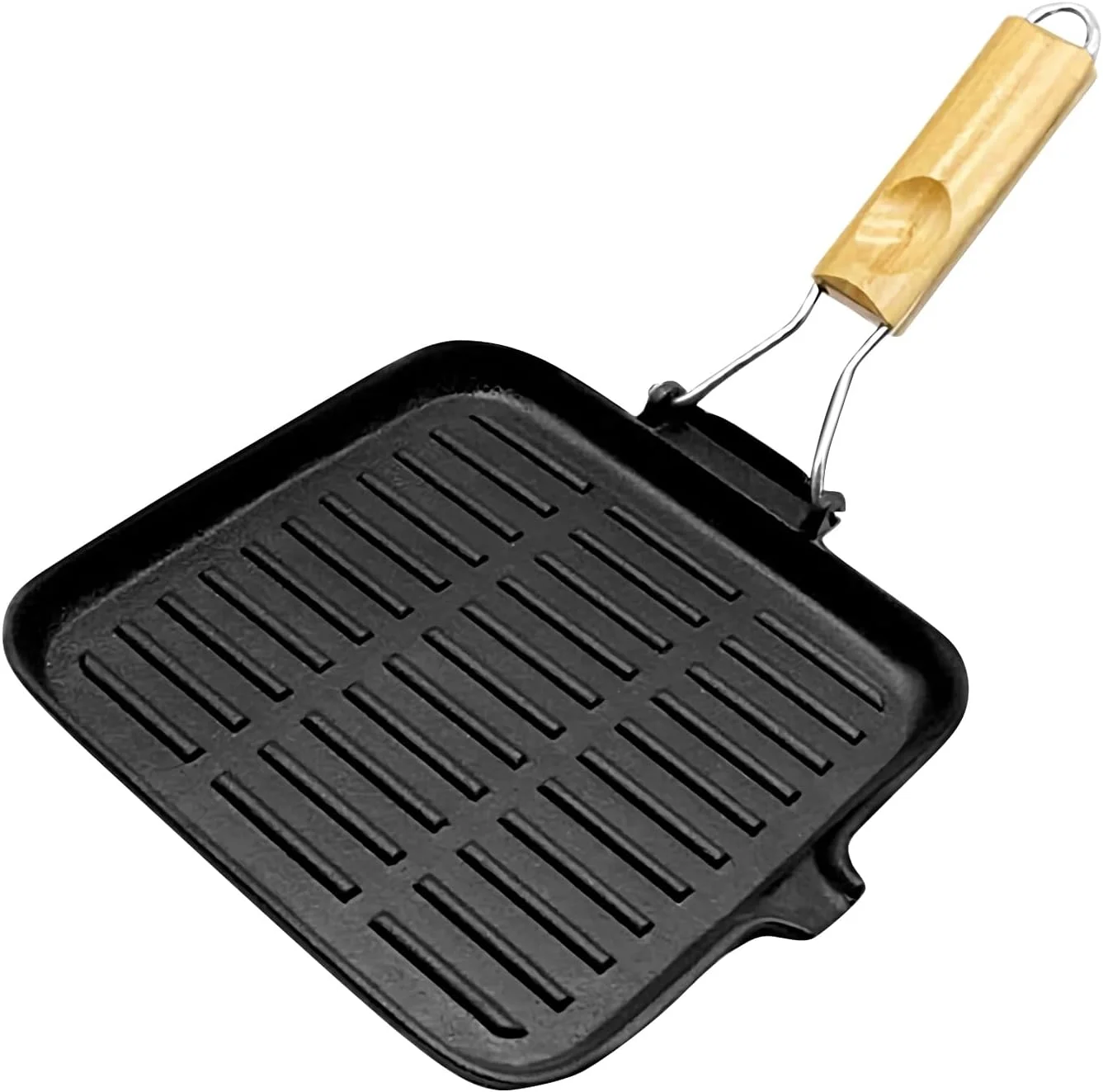 Cast Iron Frying Pan - Griddle Pan for Kitchen,Non Stick Cast Iron Skillet for Baking Cooking Grilling Oven Stove Camping Campfire Outdoor Meal Preparation Cast Iron Frying Pan - Griddle Pan for Kitchen,Non Stick Cast Iron Skillet for Baking Cooking Grilling Oven Stove Camping Campfire Outdoor Meal Preparation