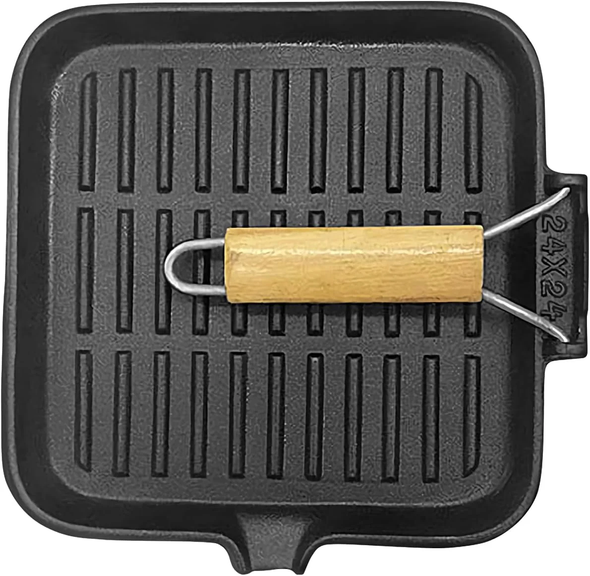 Cast Iron Pan,Griddle Pan for Baking - Multifunctional Cast Iron Skillet for Kitchen Stove Oven Campfire Grilling Cooking Camping Outdoors Cast Iron Pan,Griddle Pan for Baking - Multifunctional Cast Iron Skillet for Kitchen Stove Oven Campfire Grilling Cooking Camping Outdoors