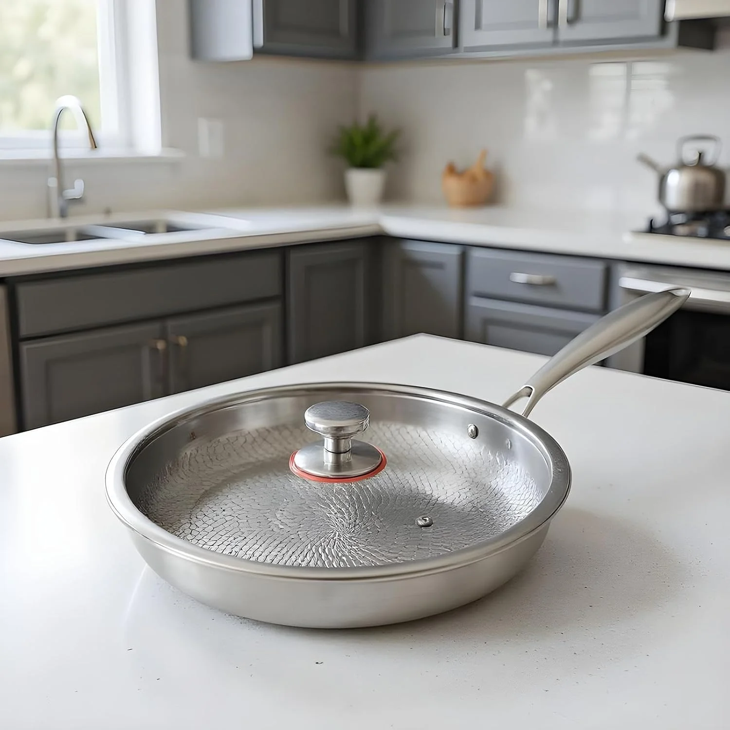 Titanium Hammered Pan,Outdoor Camping Skillet | Nonstick Skillet Griddle Tableware for Daily Use Dorm Apartment Kitchen Restaurant Hotel Camping Titanium Hammered Pan,Outdoor Camping Skillet | Nonstick Skillet Griddle Tableware for Daily Use Dorm Apartment Kitchen Restaurant Hotel Camping